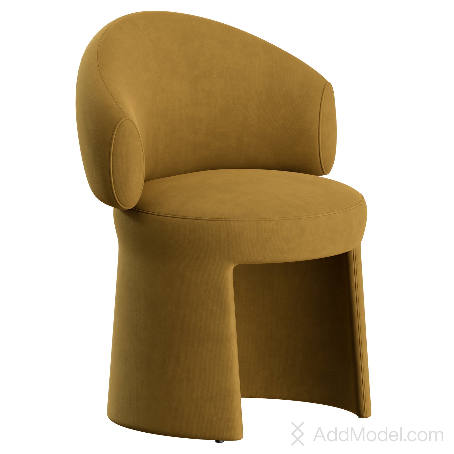 Inga Chair By Baxter 3D Model