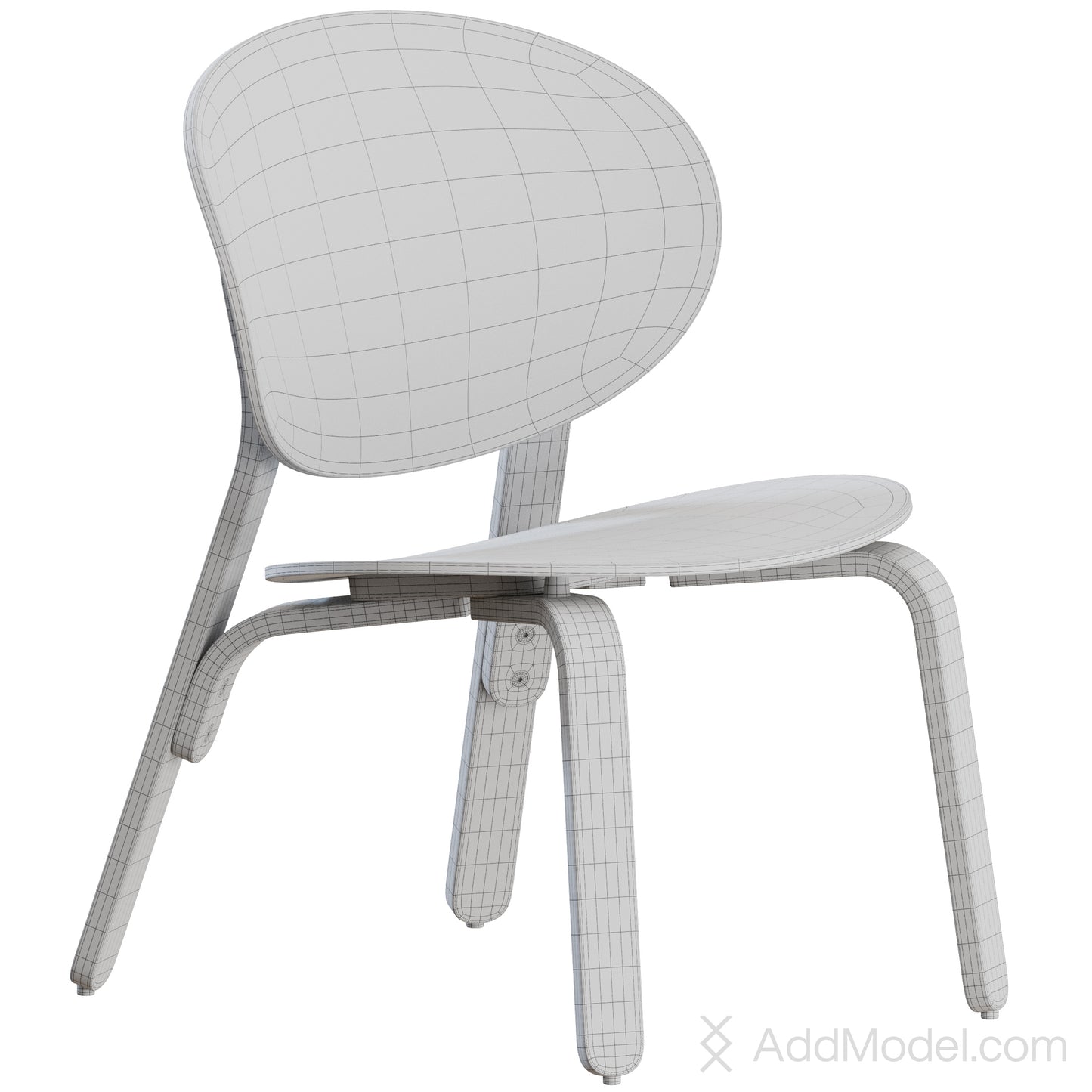 FRÖSET Armchair By Ikea 3D Model