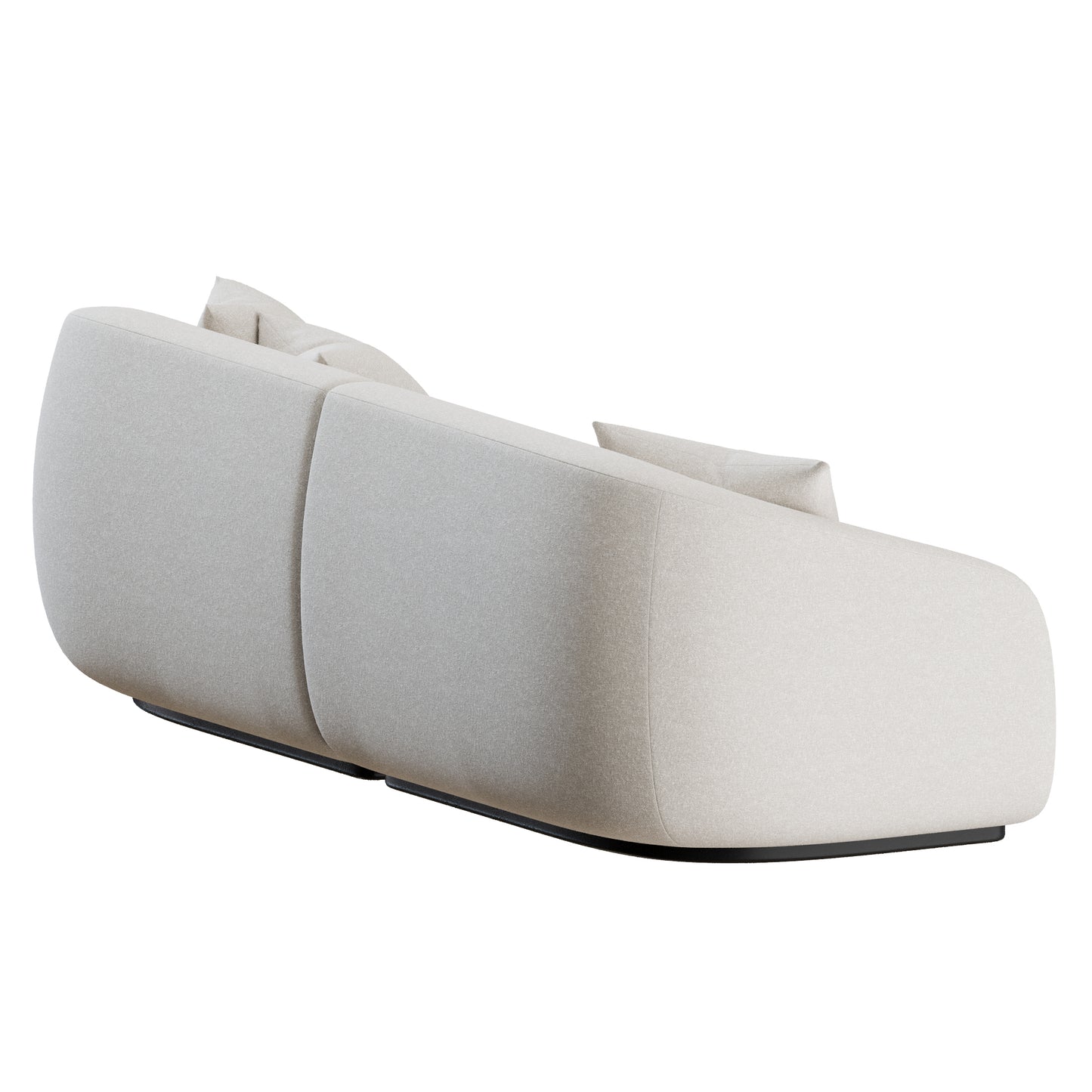 Montholon 2 Seater Sofa Wendelbo 3D Model