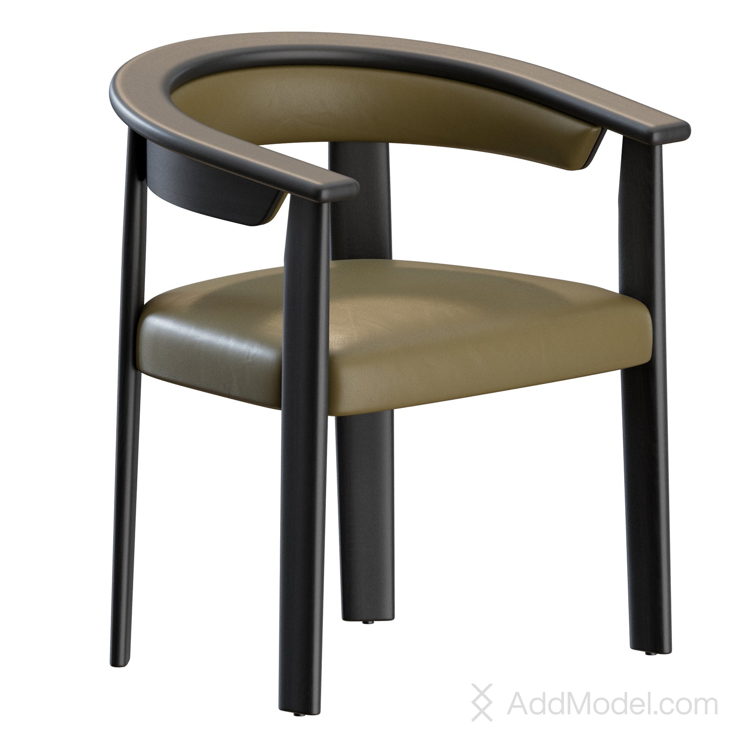 Afra Chair By Baxter 3D Model