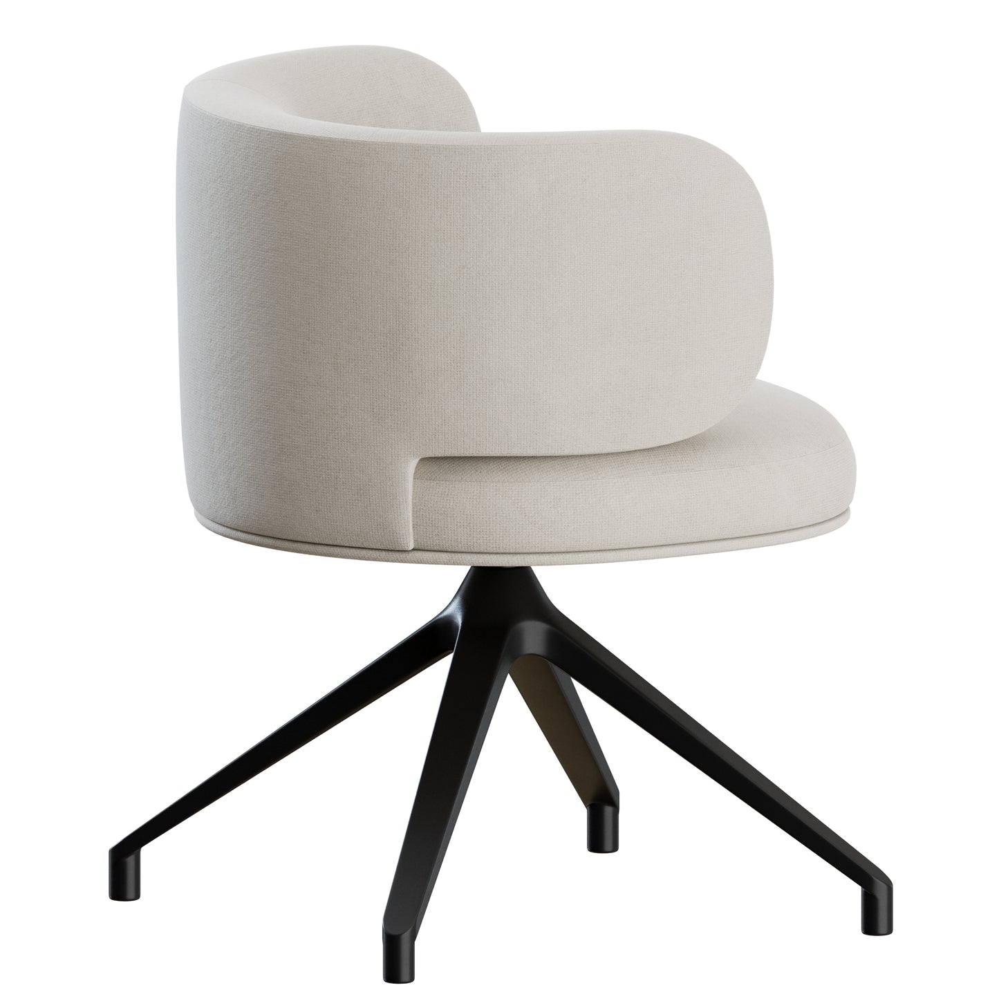 Akiko Chair Swivel Gallotti&Radice 3D Model