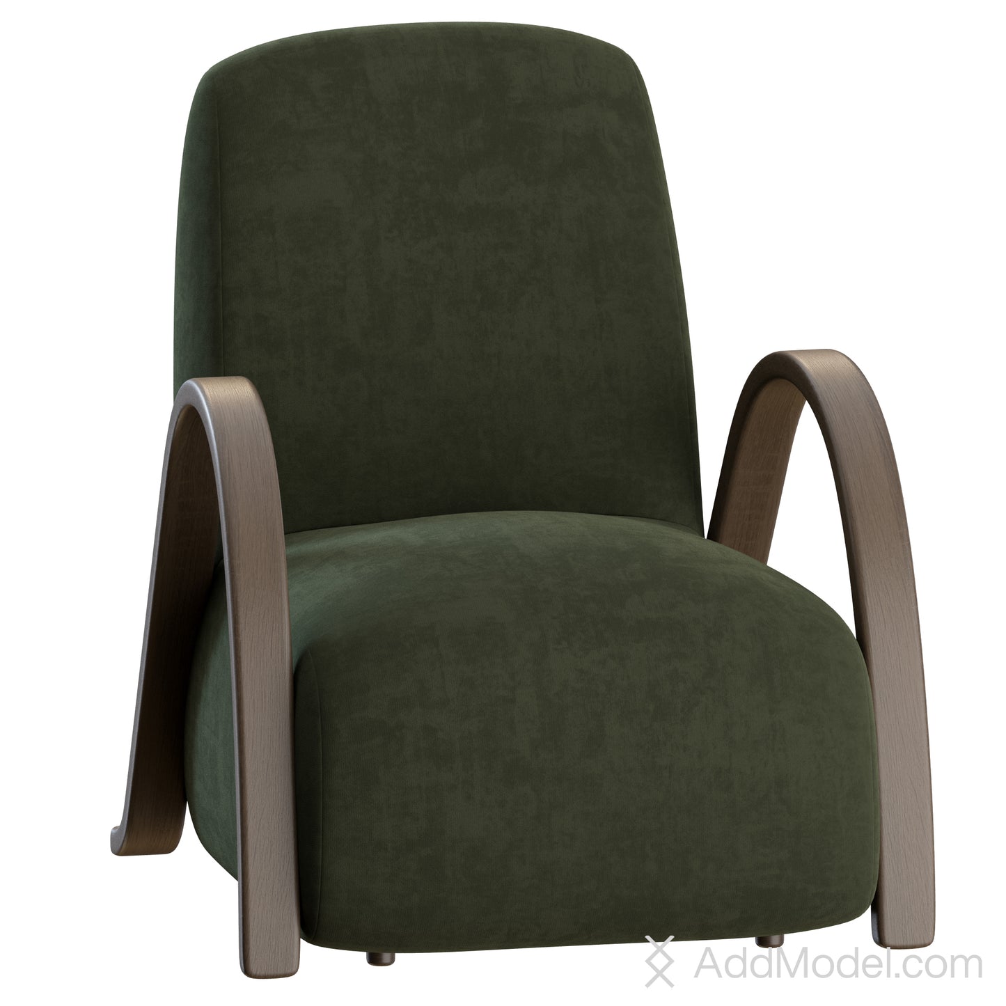 Buur Lounge Chair By Ferm Living 3D Model