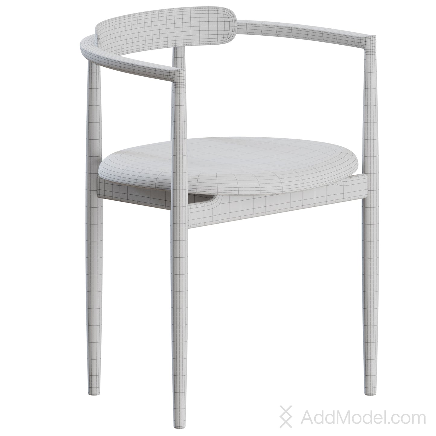 Miau Chair By Koyori JP 3D Model