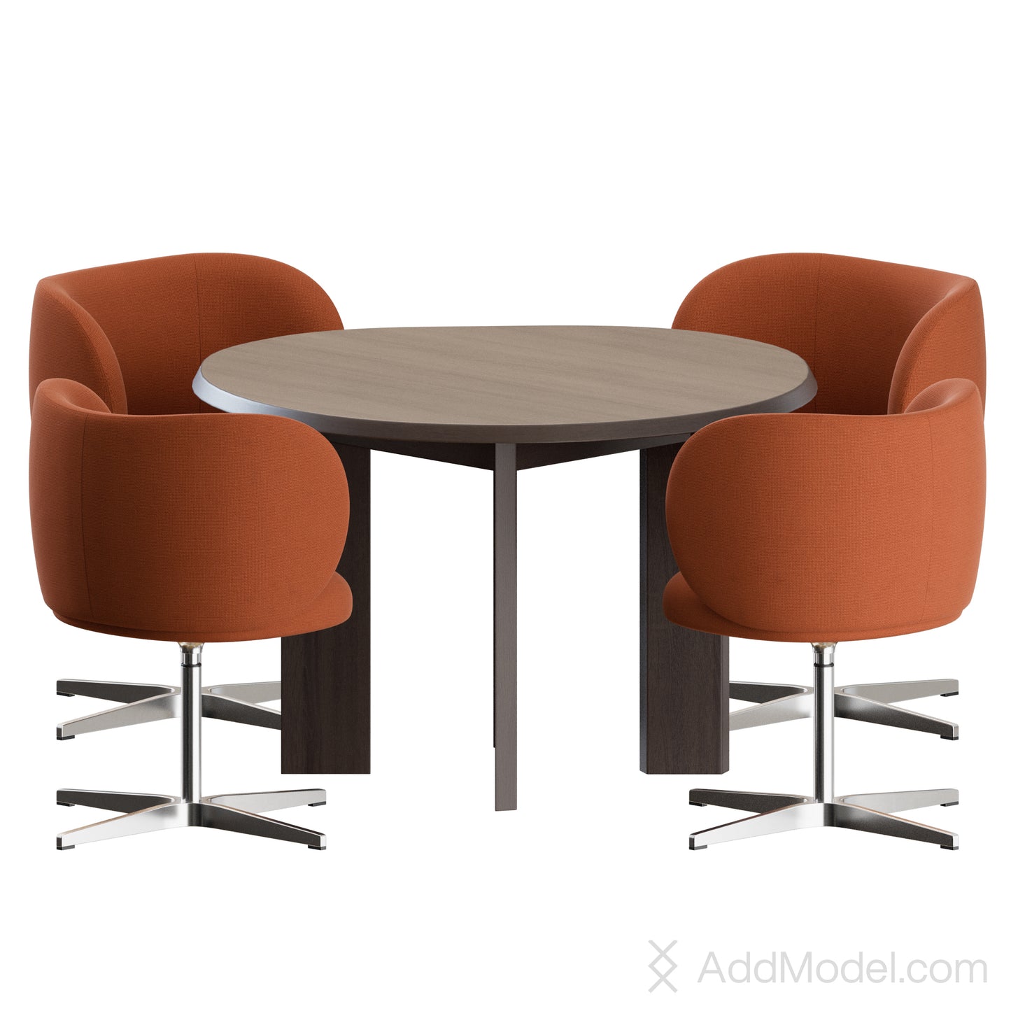 Rico Dining Set By Ferm Living 3D Model