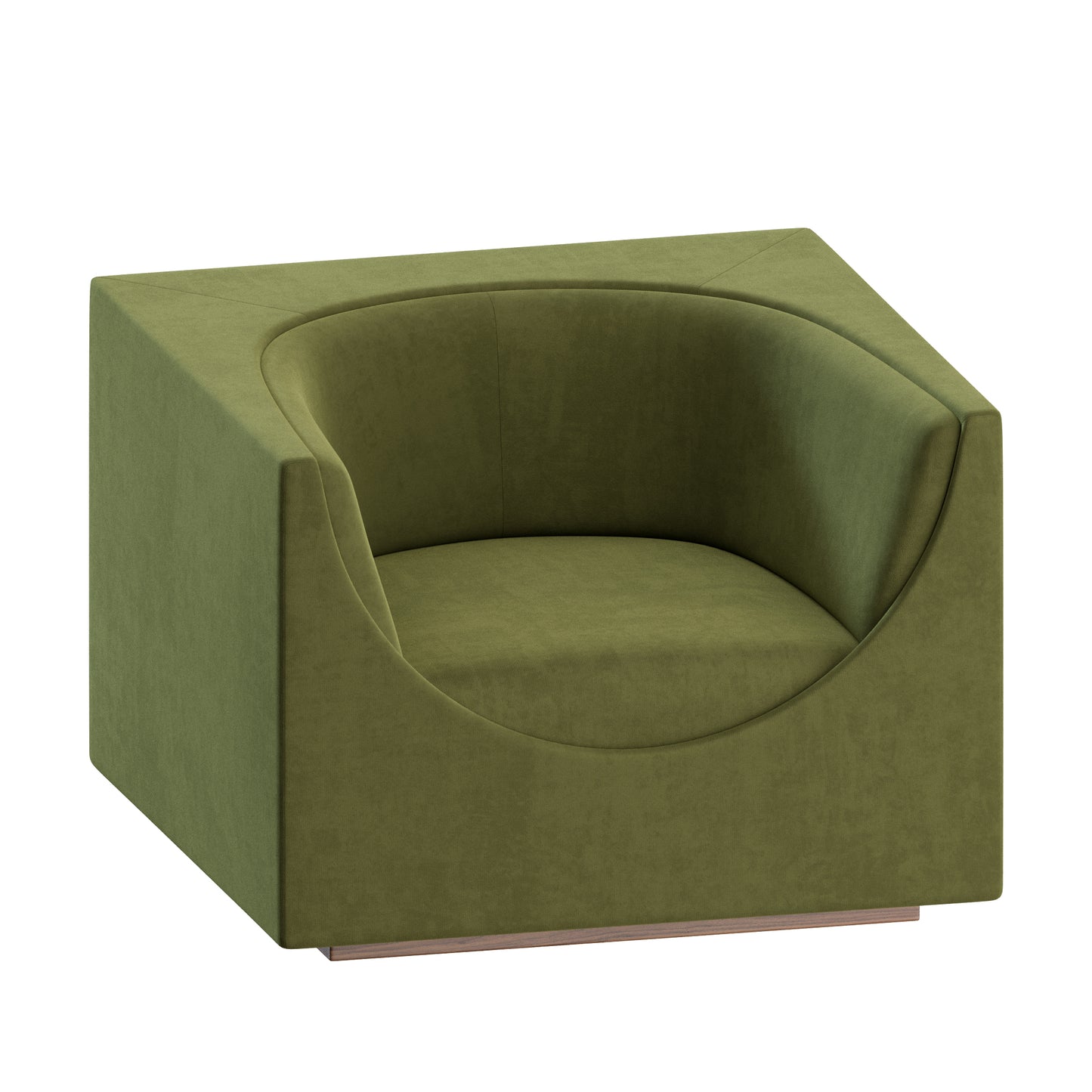 Cubo Lounge Armchair By Espasso 3D Model