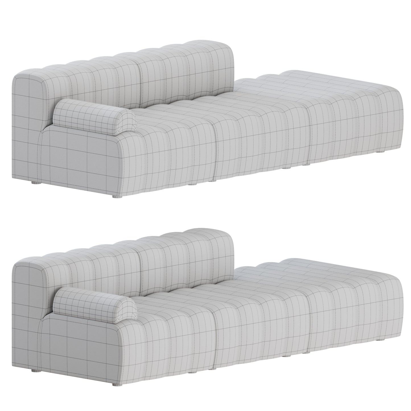 Studio 1 Modular Sofa Norr11 3D Model