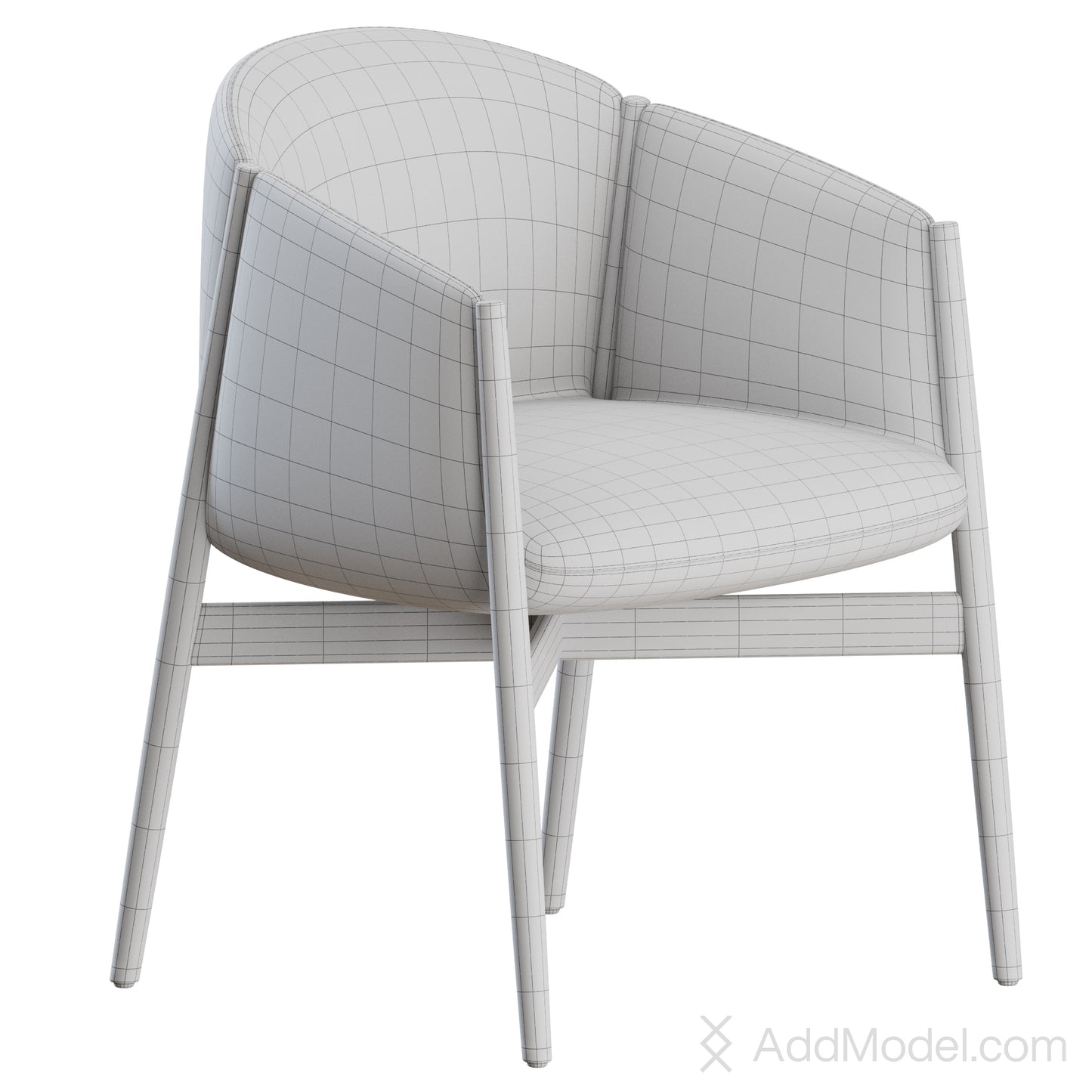 Kagu Chair By COR 3D Model