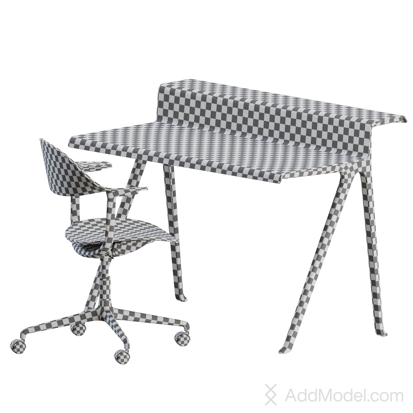 Mynt Office Set By Vitra 3D Model