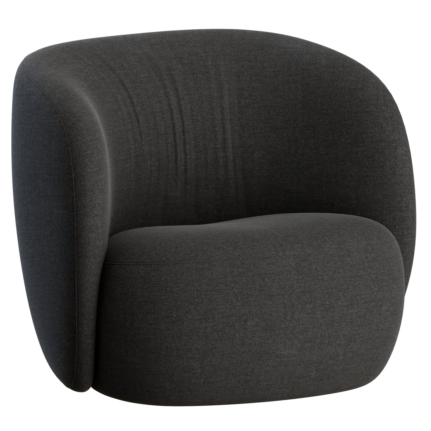 Ovata Large Lounge Chair By Wendelbo 3D Model