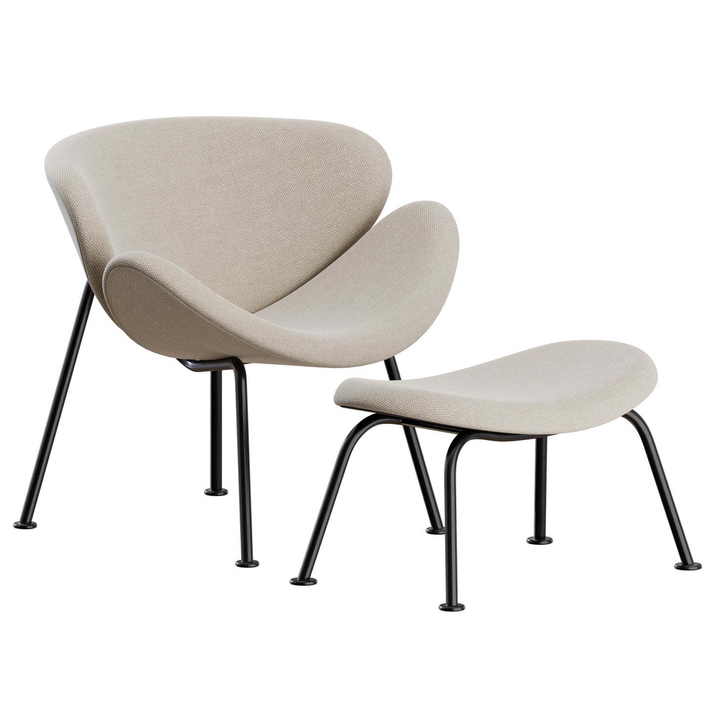 Orange Slice Armchair Artifort 3D Model
