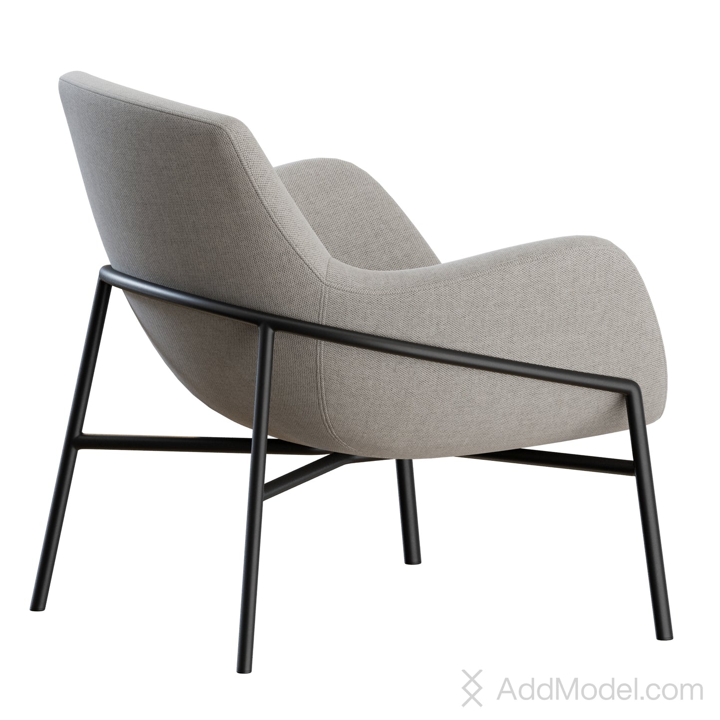 Brera Low Armchair By Marelli 3D Model