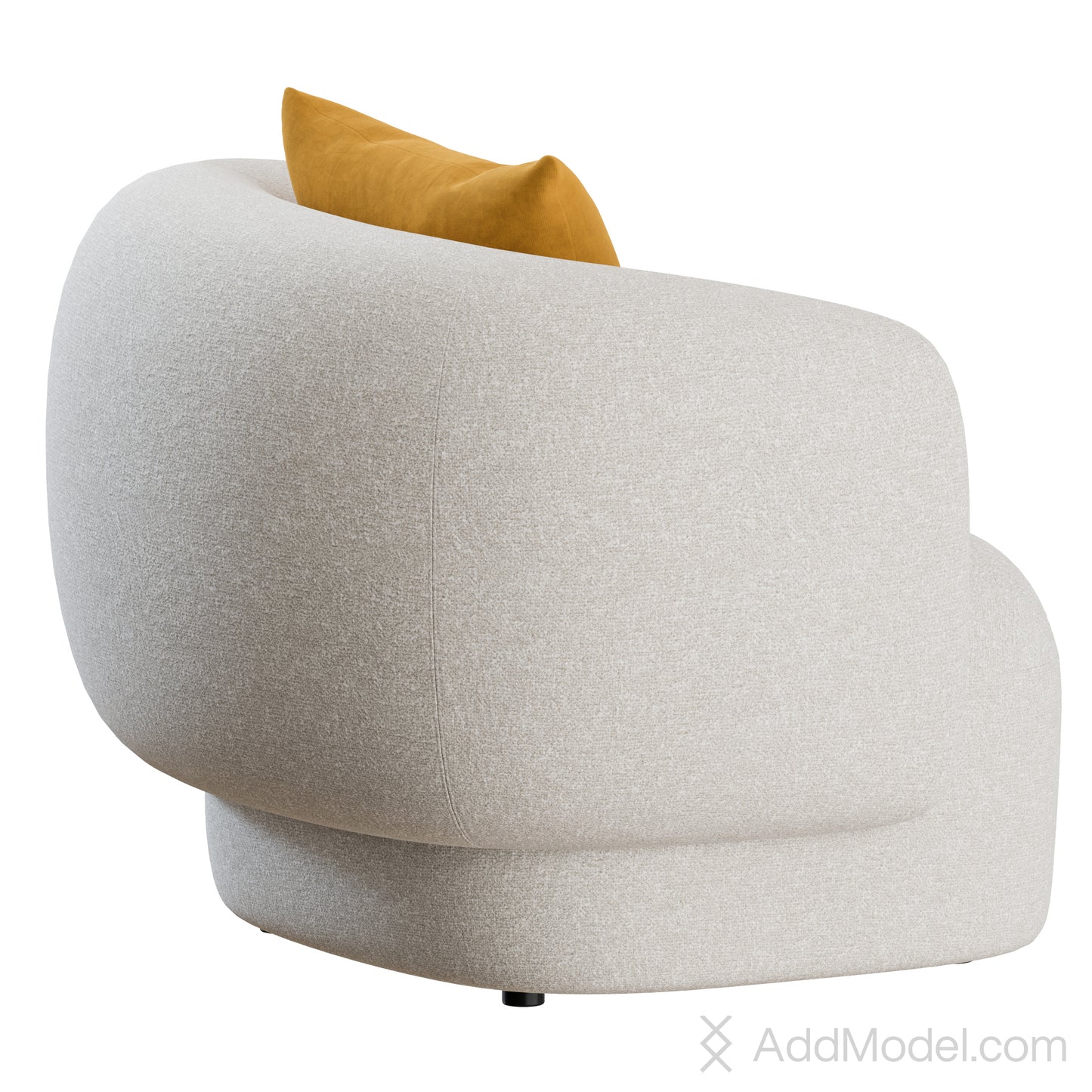 Noah Armchair By Marelli 3D Model