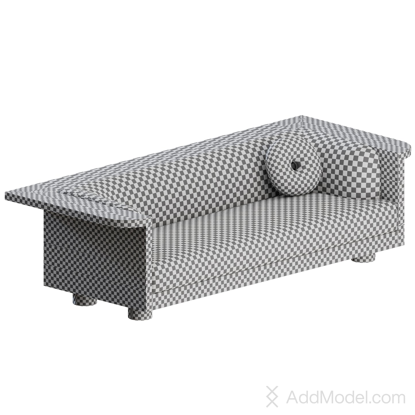 Nativ Sofa By Emmanuelle Simon 3D Model