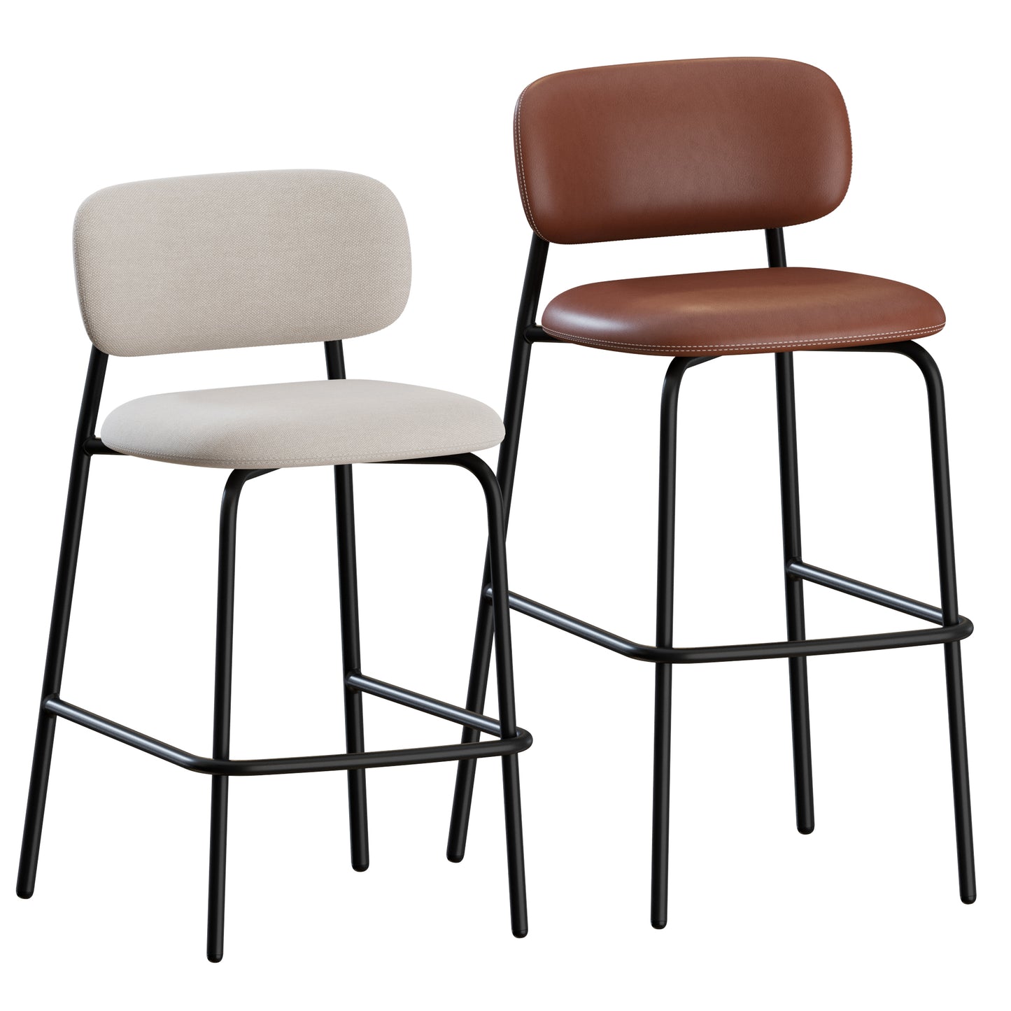 Aloa Bar Stool Artifort 3D Model