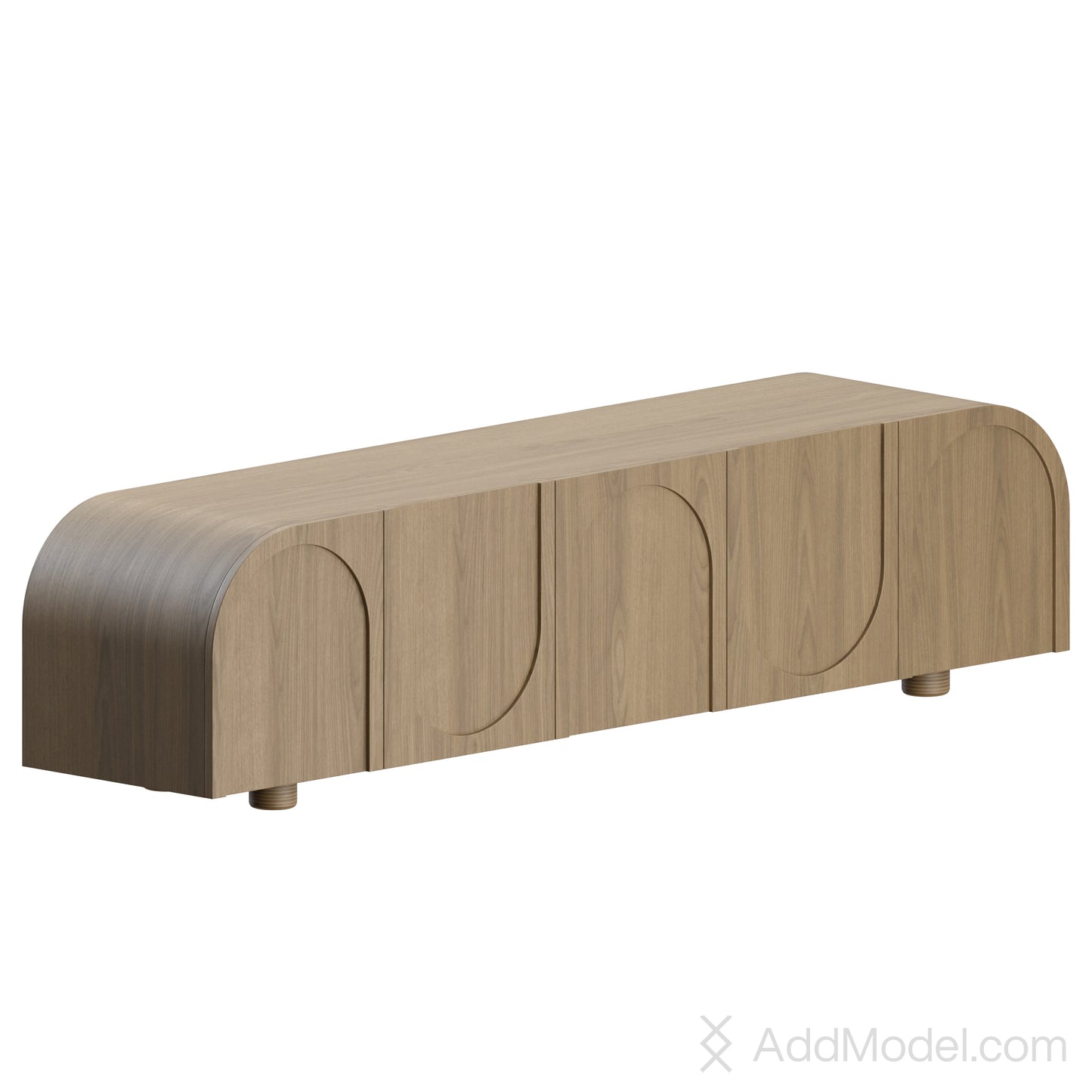 Wave Sideboard By Ana Roque Interiors 3D Model