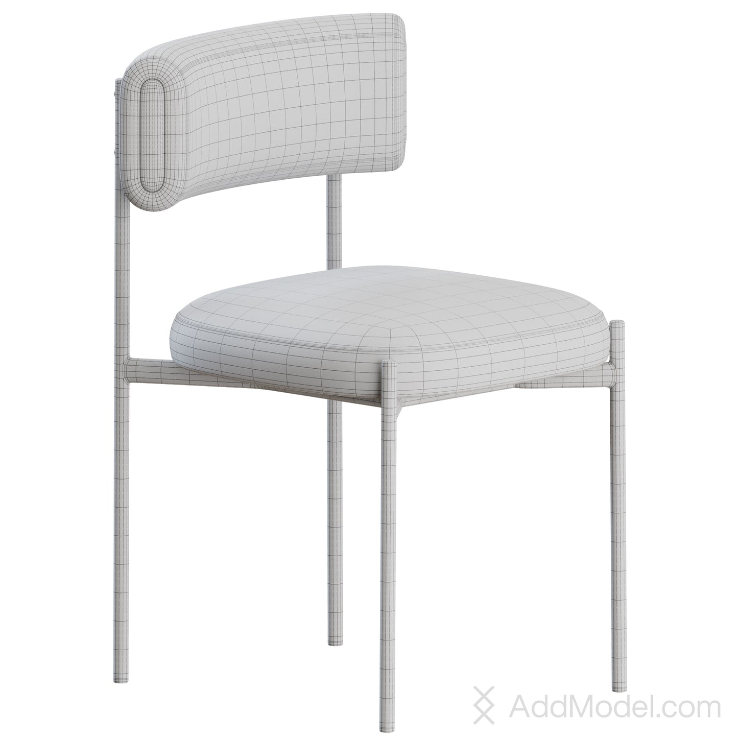 Amelie Chairs By MIDJ 3D Model