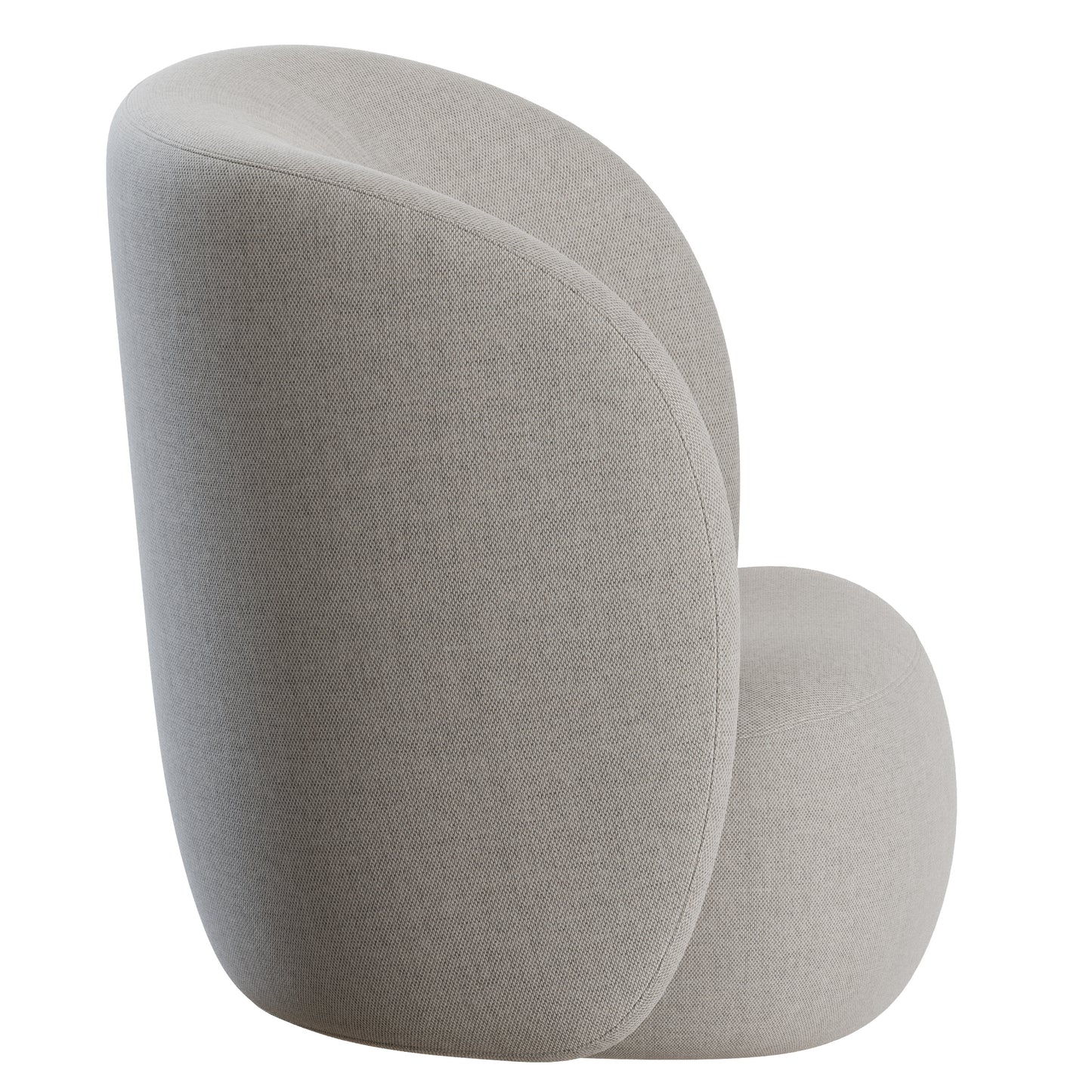 Ovata High Lounge Chair By Wendelbo 3D Model