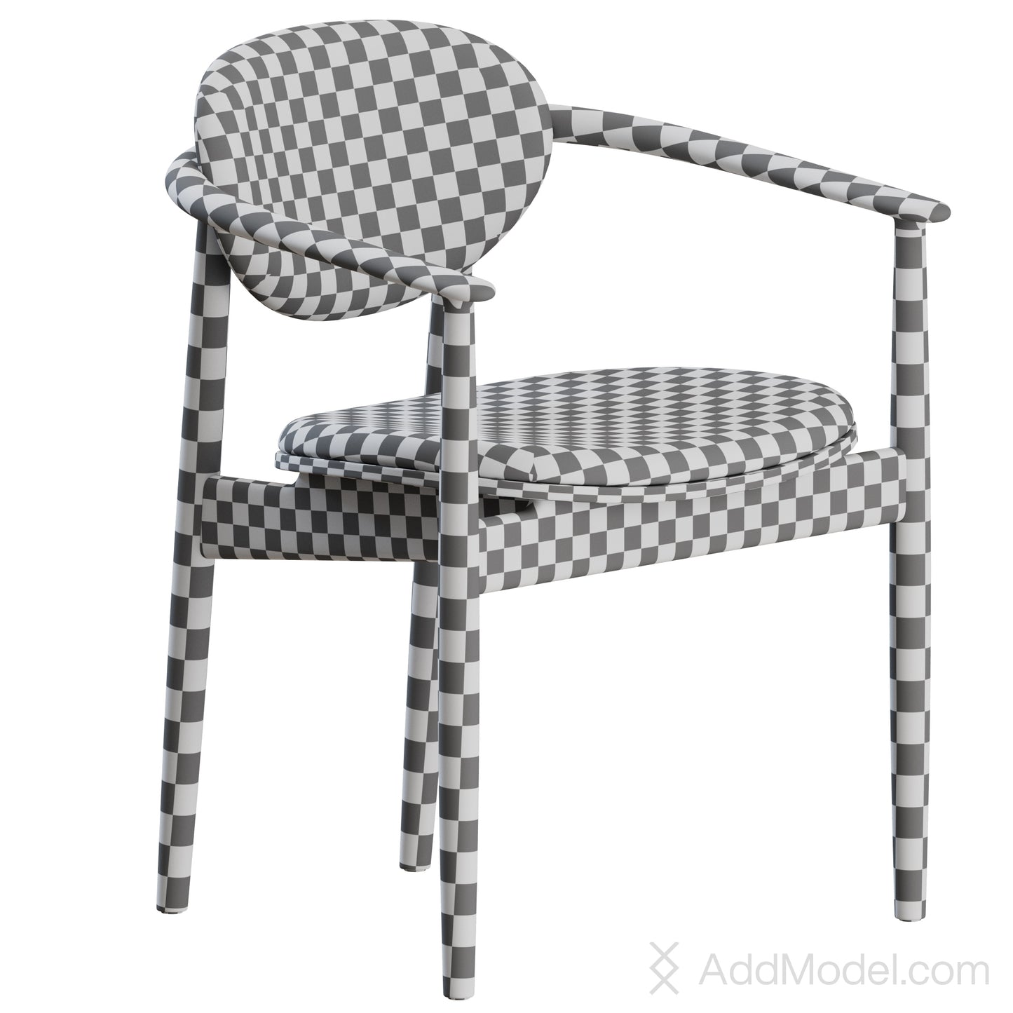 A-DC04 Dining Chair By Karimoku Case 3D Model