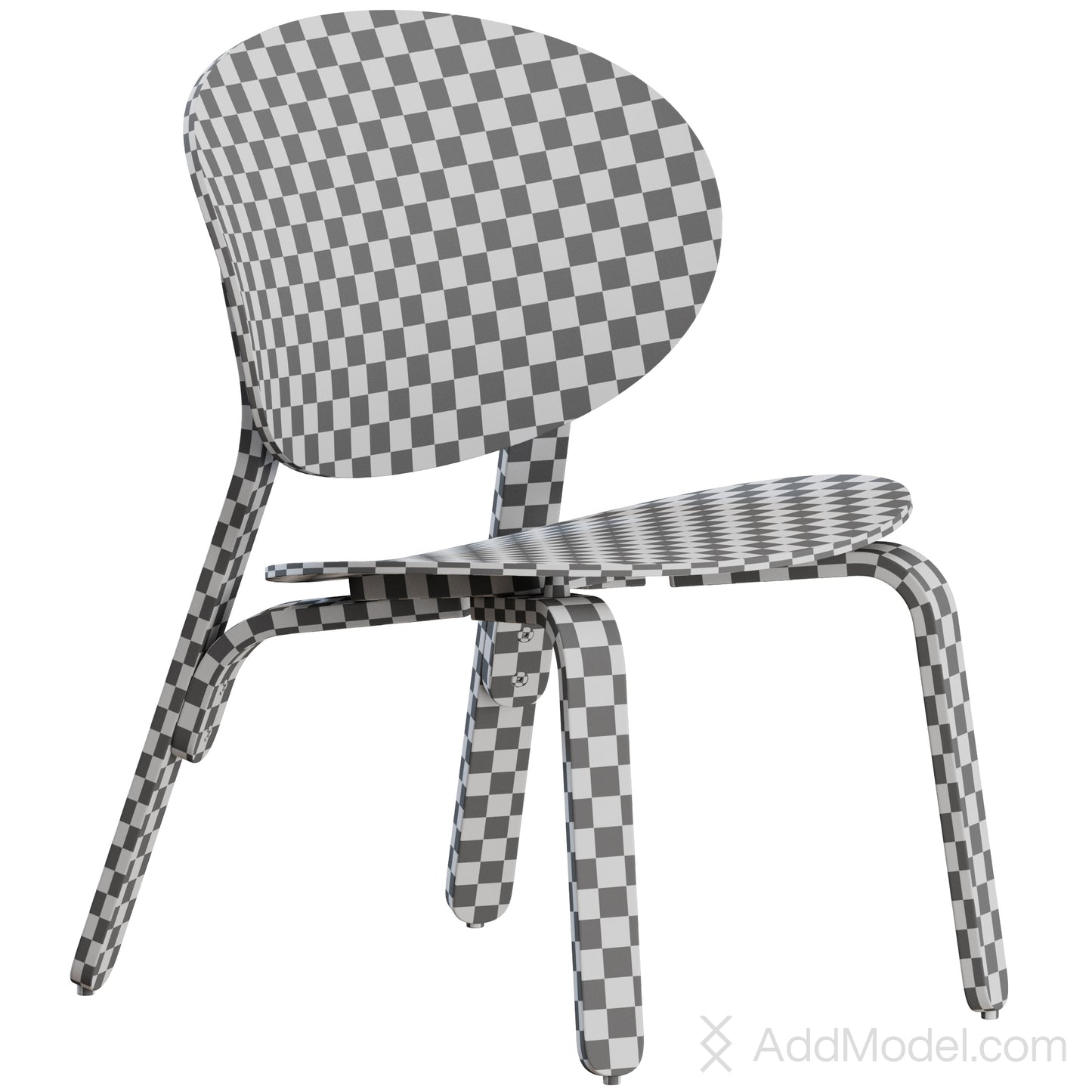 FRÖSET Armchair By Ikea 3D Model