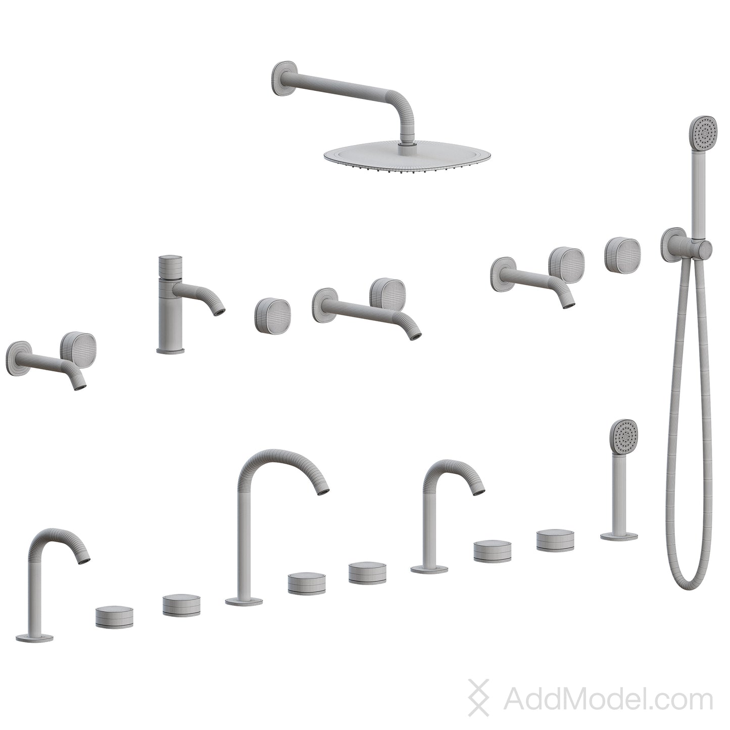 Super Collection By Quadro Design 3D Model