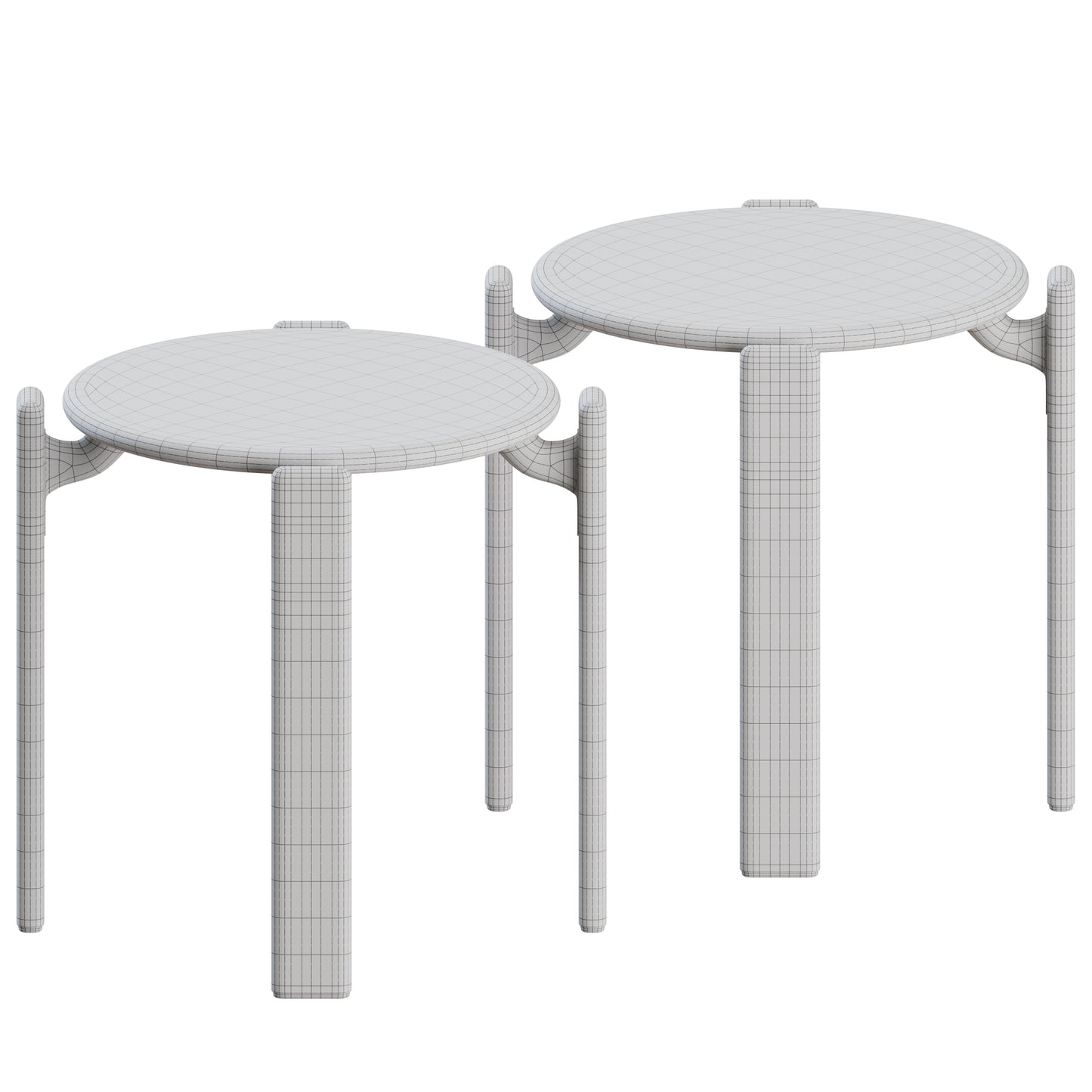 Rey Stool Hay 3D Model