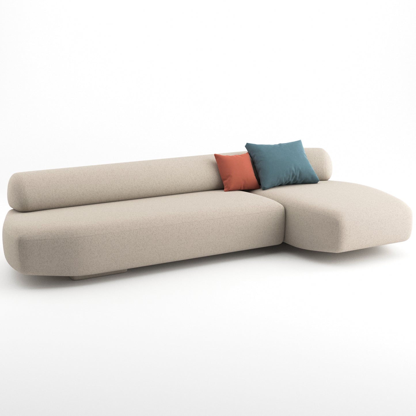 Gogan Sofa 02 By Moroso 3D Model