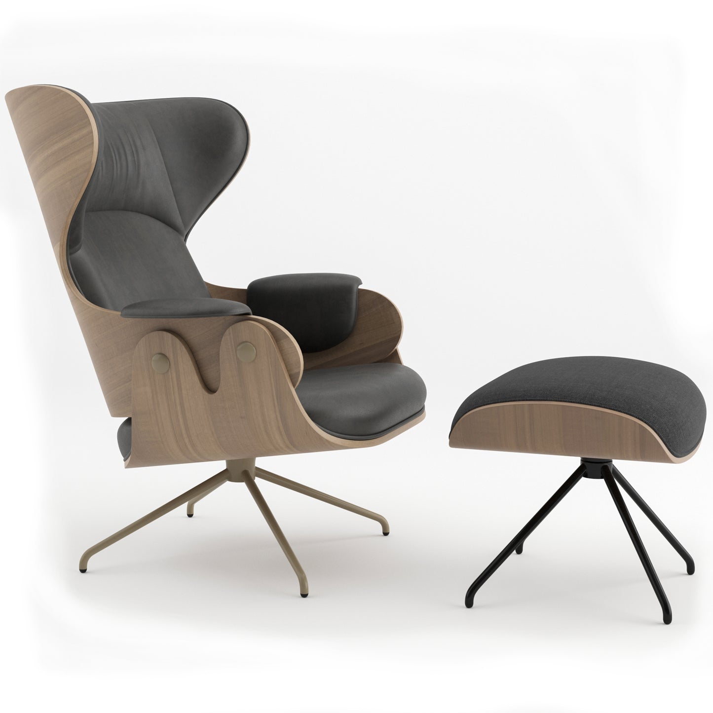 Lounger Armchair By BD Barcelona 3D Model