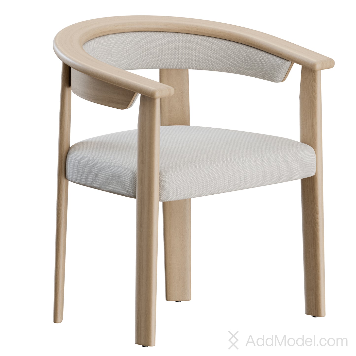 Afra Chair By Baxter 3D Model