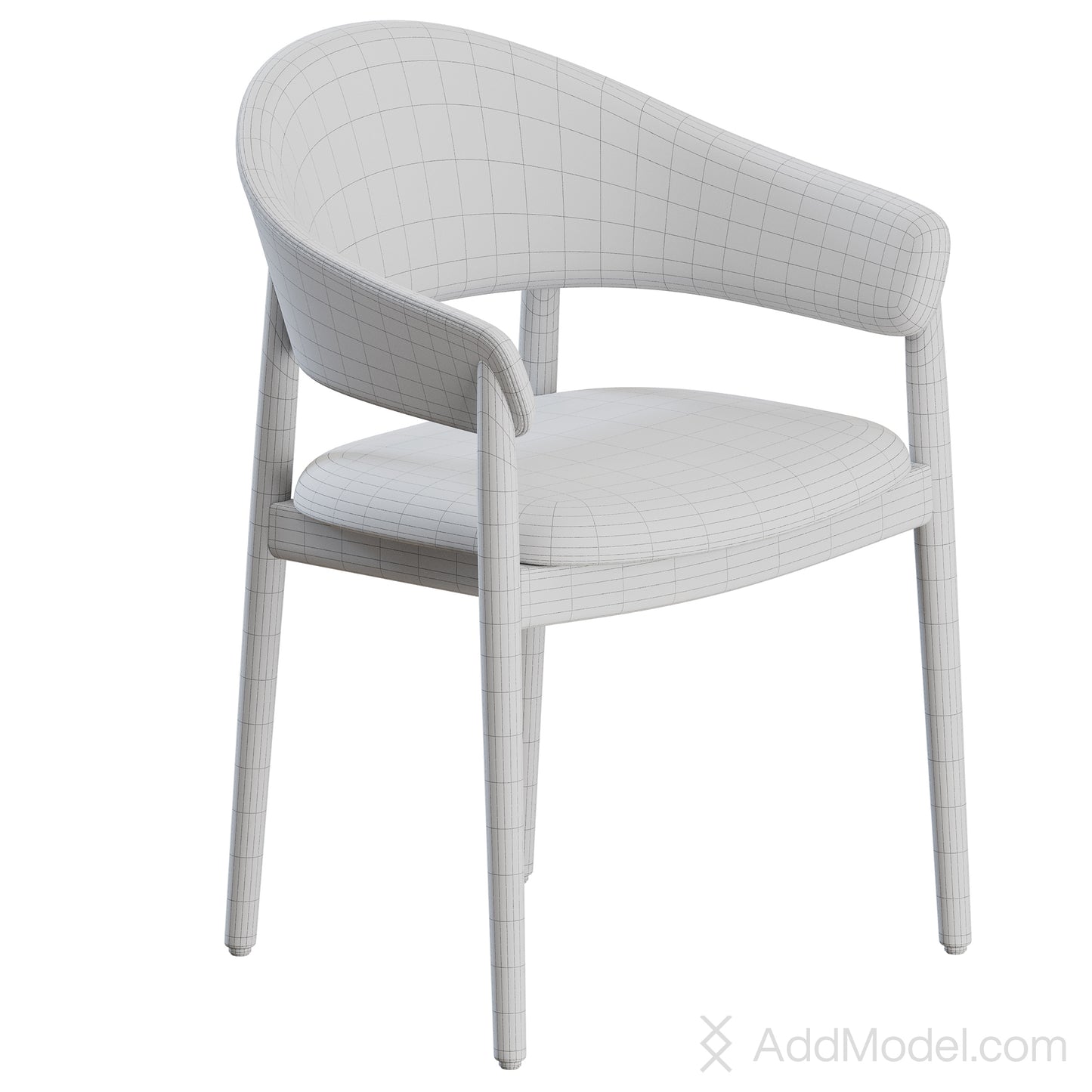 Home-Work Chair By Arco 3D Model
