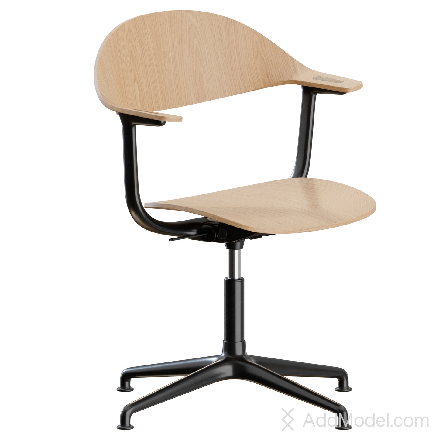 Mynt Office Chair 4 Legs By Vitra 3D Model