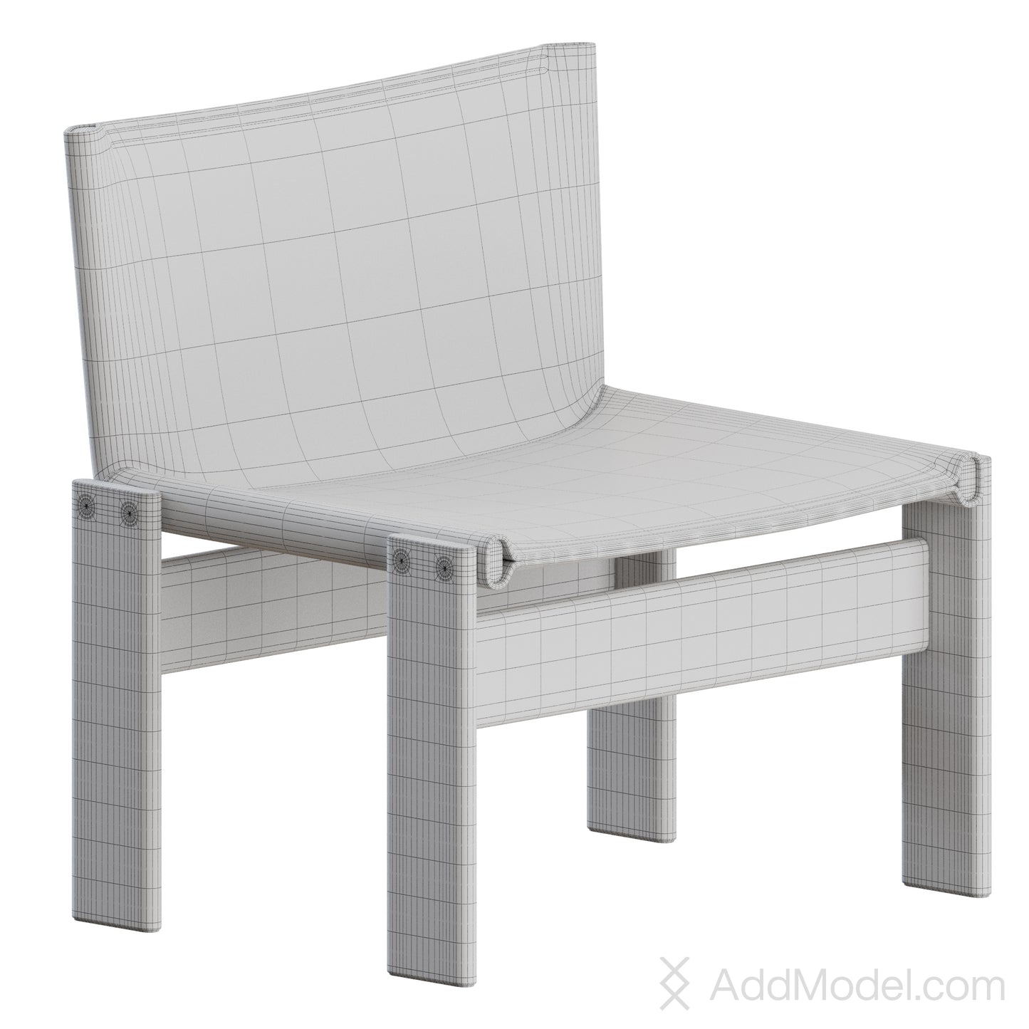 Monk Armchair By Molteni&C 3D Model