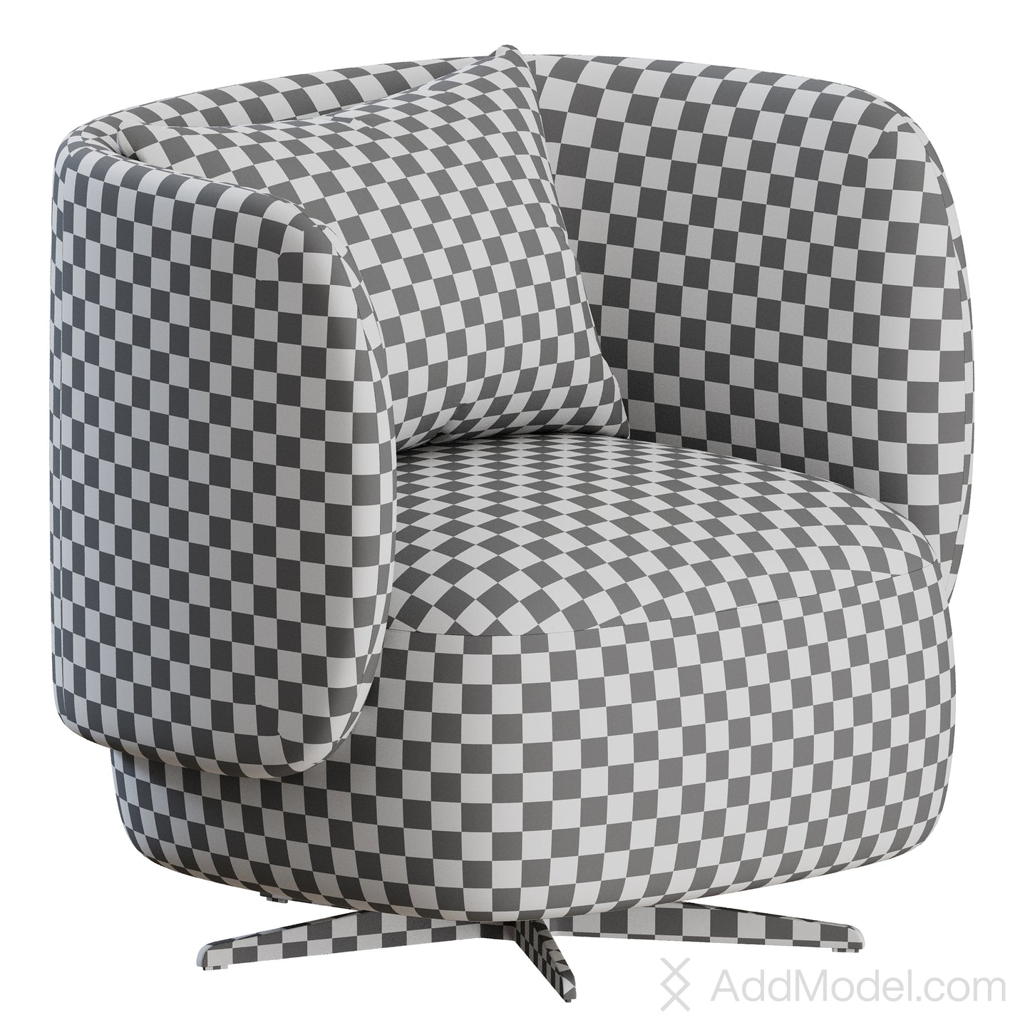 Miki Armchair By Lema 3D Model