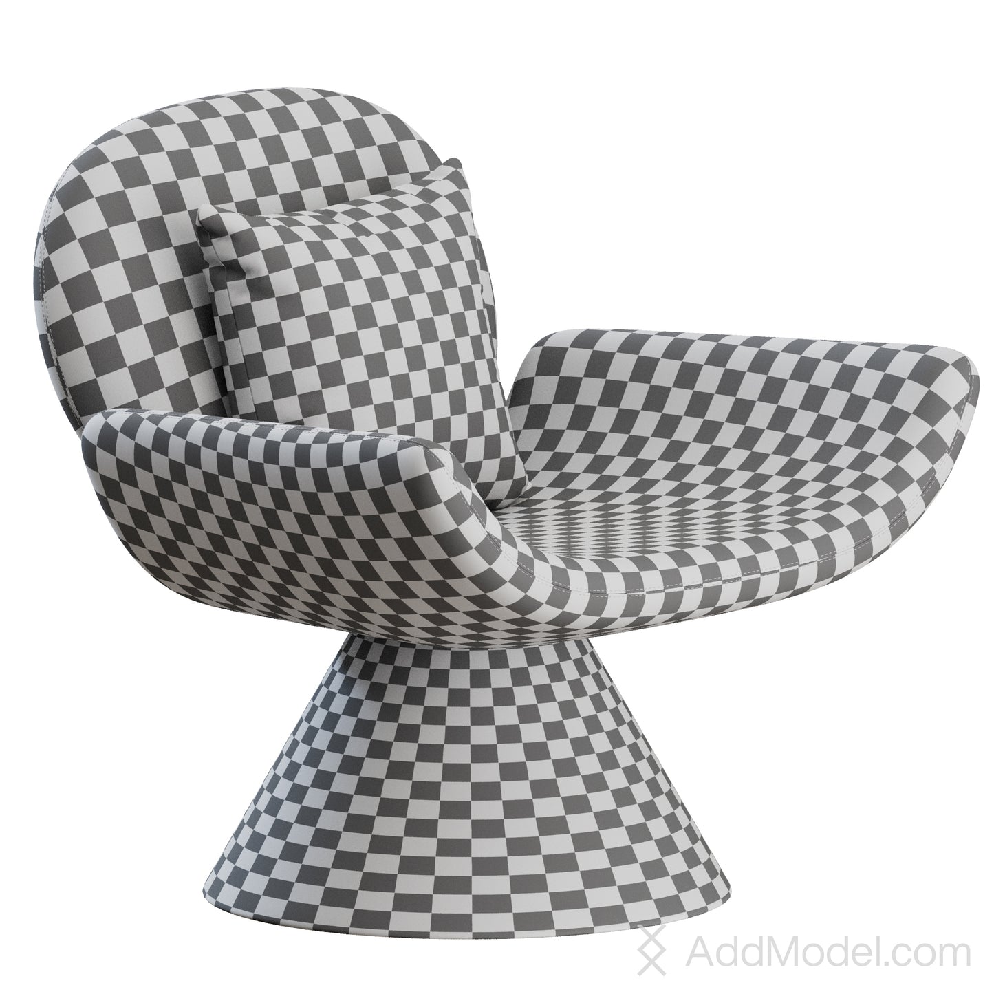 Youpi Lounge Armchair By Bonaldo 3D Model