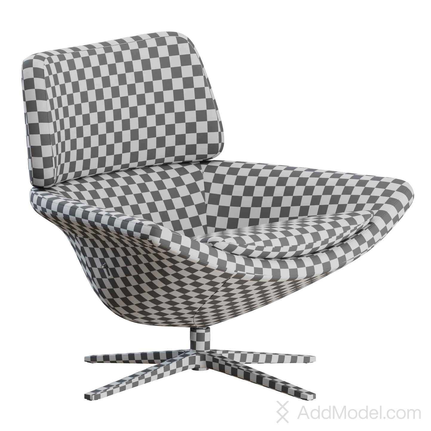 Metropolitan Relax Armchair By B&B Italia 3D Model