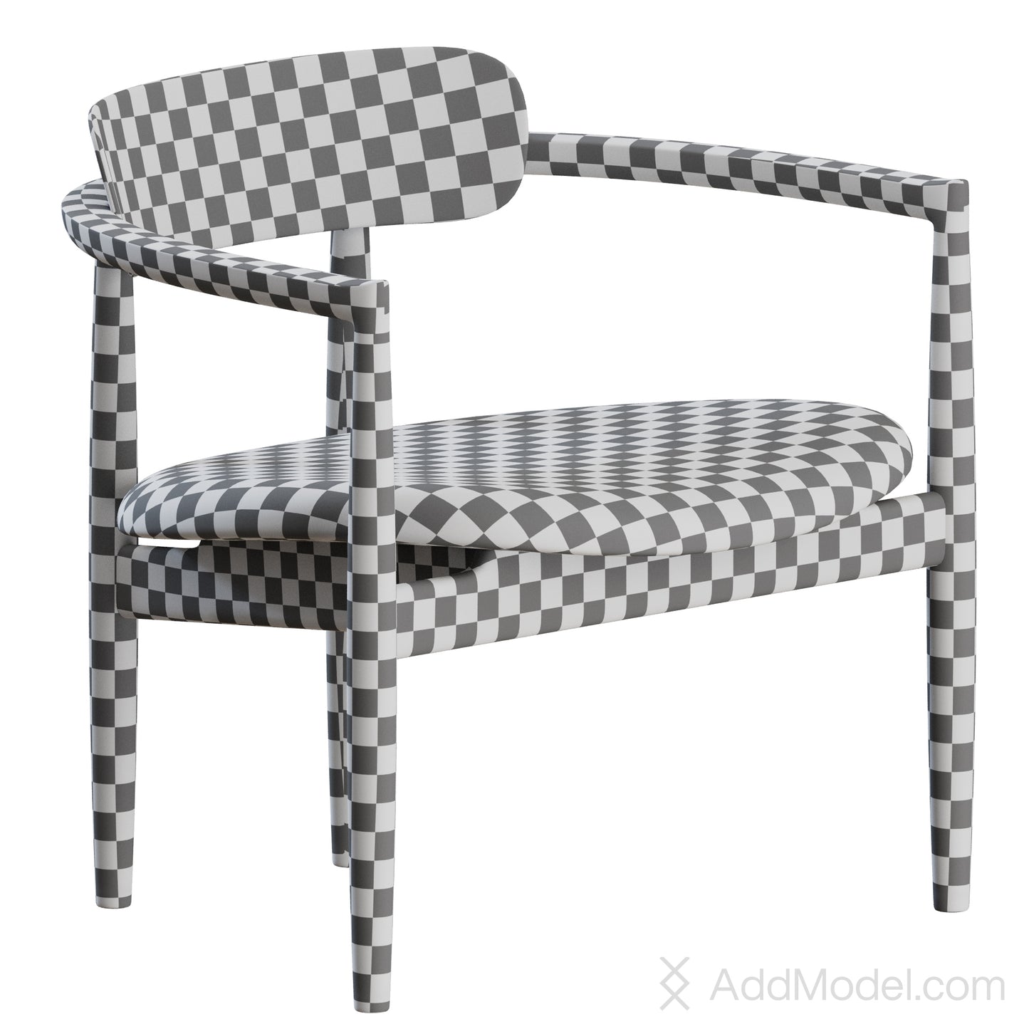Miau Lounge Armchair By Koyori 3D Model