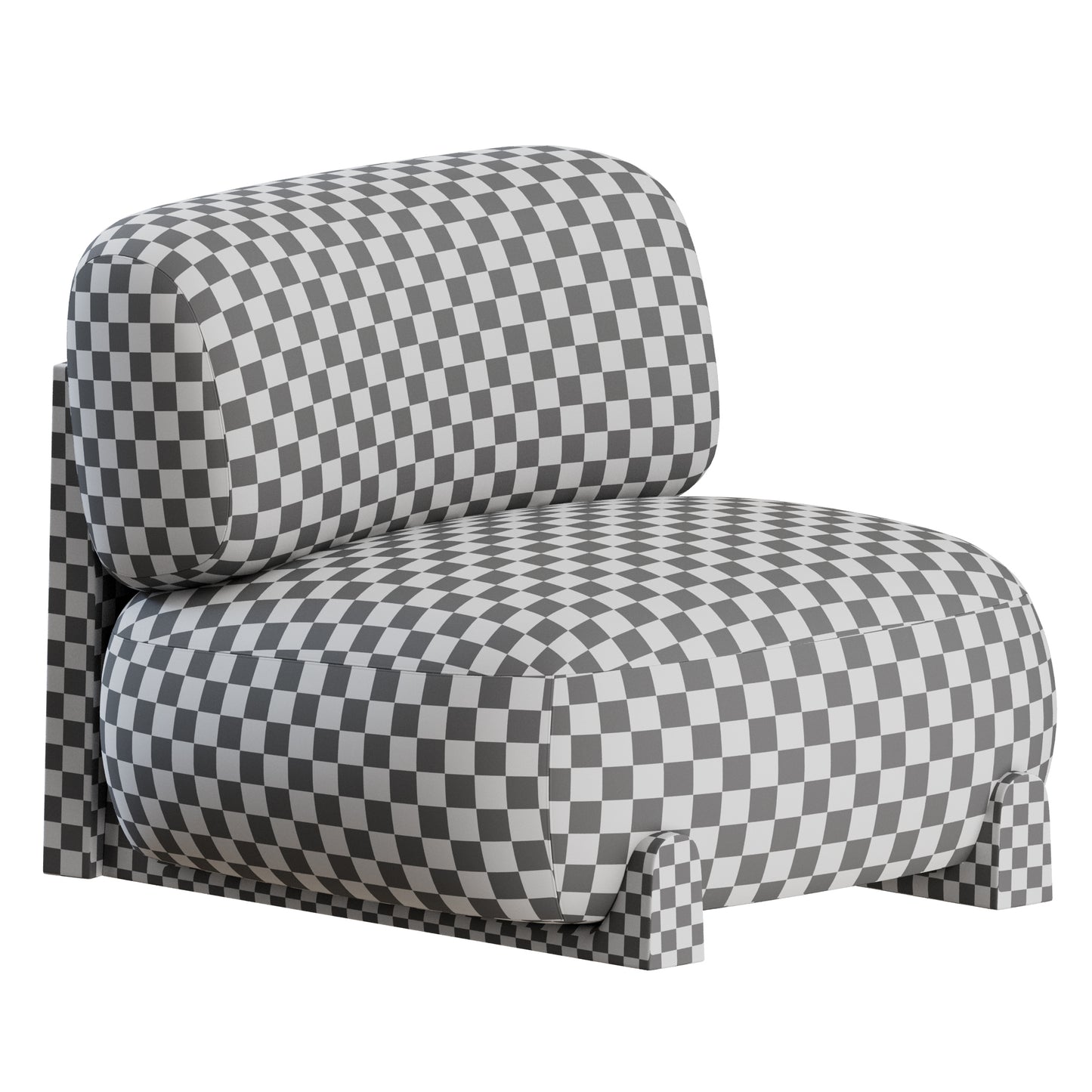 Fort Lounge Chair Van Rossum 3D Model