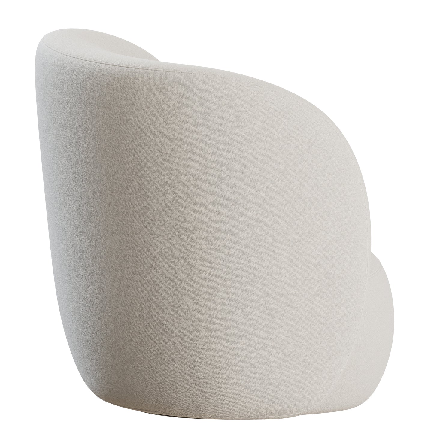 Ovata High Lounge Chair By Wendelbo 3D Model