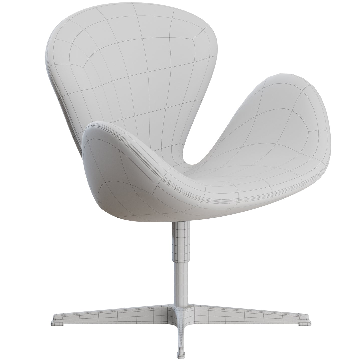 Swan Chair Fritz Hansen 3D Model