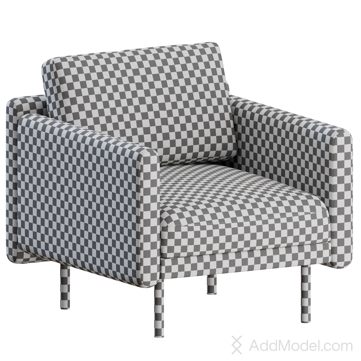 Rar Lounge Armchair By Normann Copenhagen 3D Model