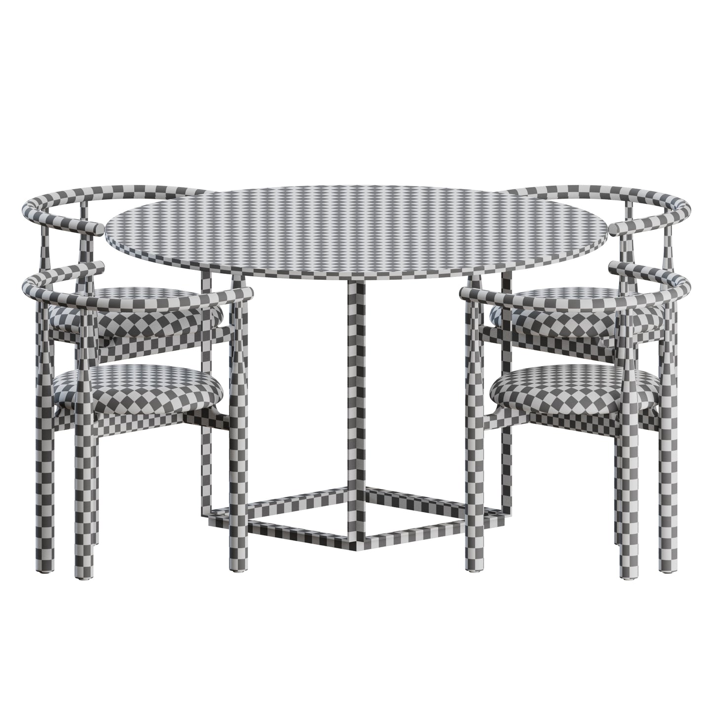 Dining Set 01 By New Works 3D Model