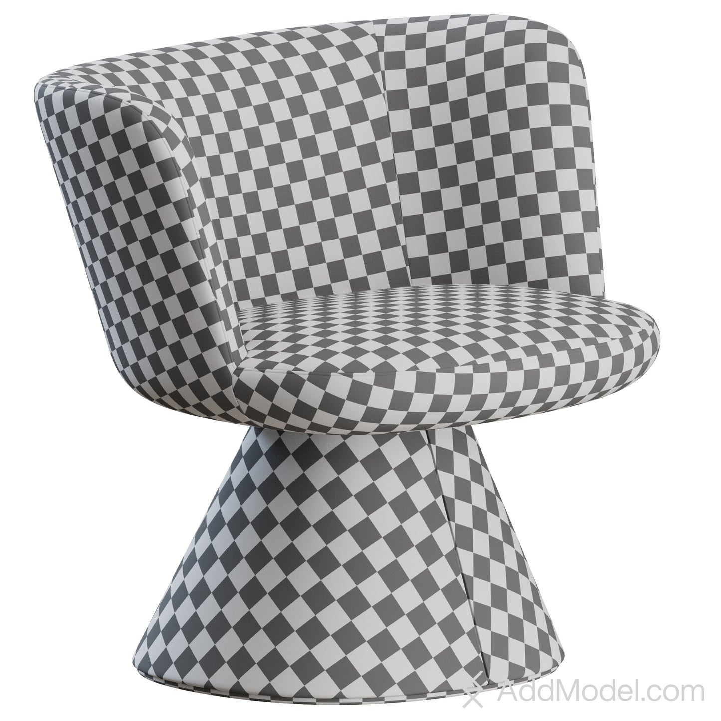 Flair O Armchair By B&B Italia 3D Model