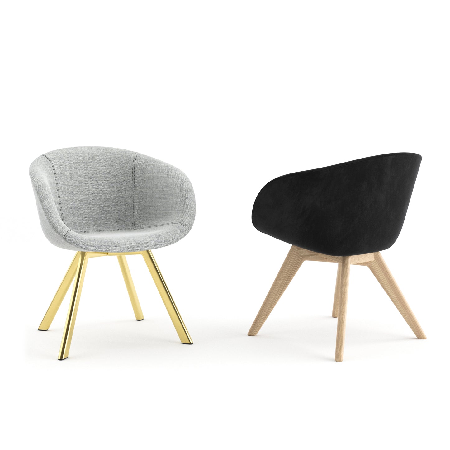 Scoop Chairs By Tom Dixon 3D Model