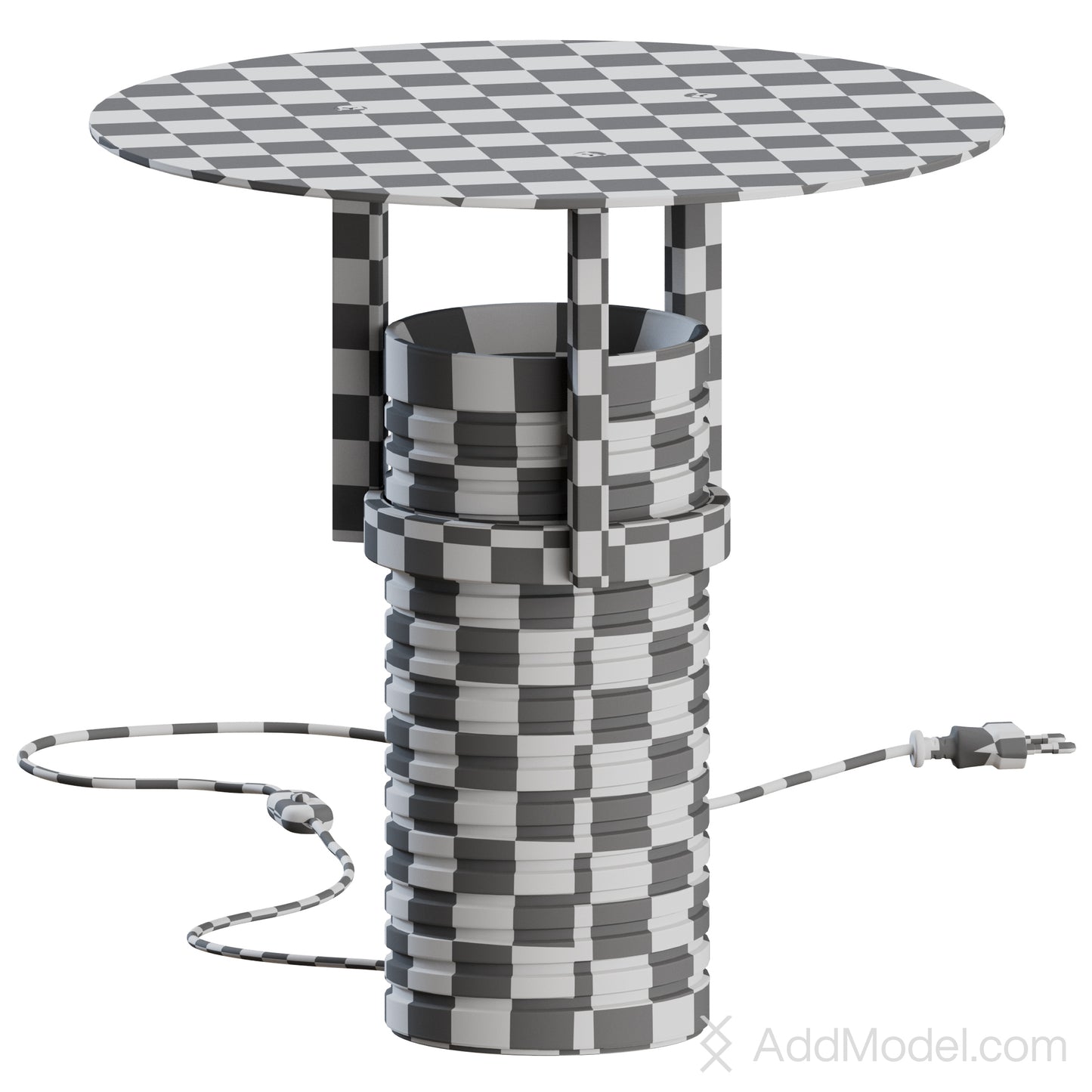 Set Table Lamp By Muuto 3D Model