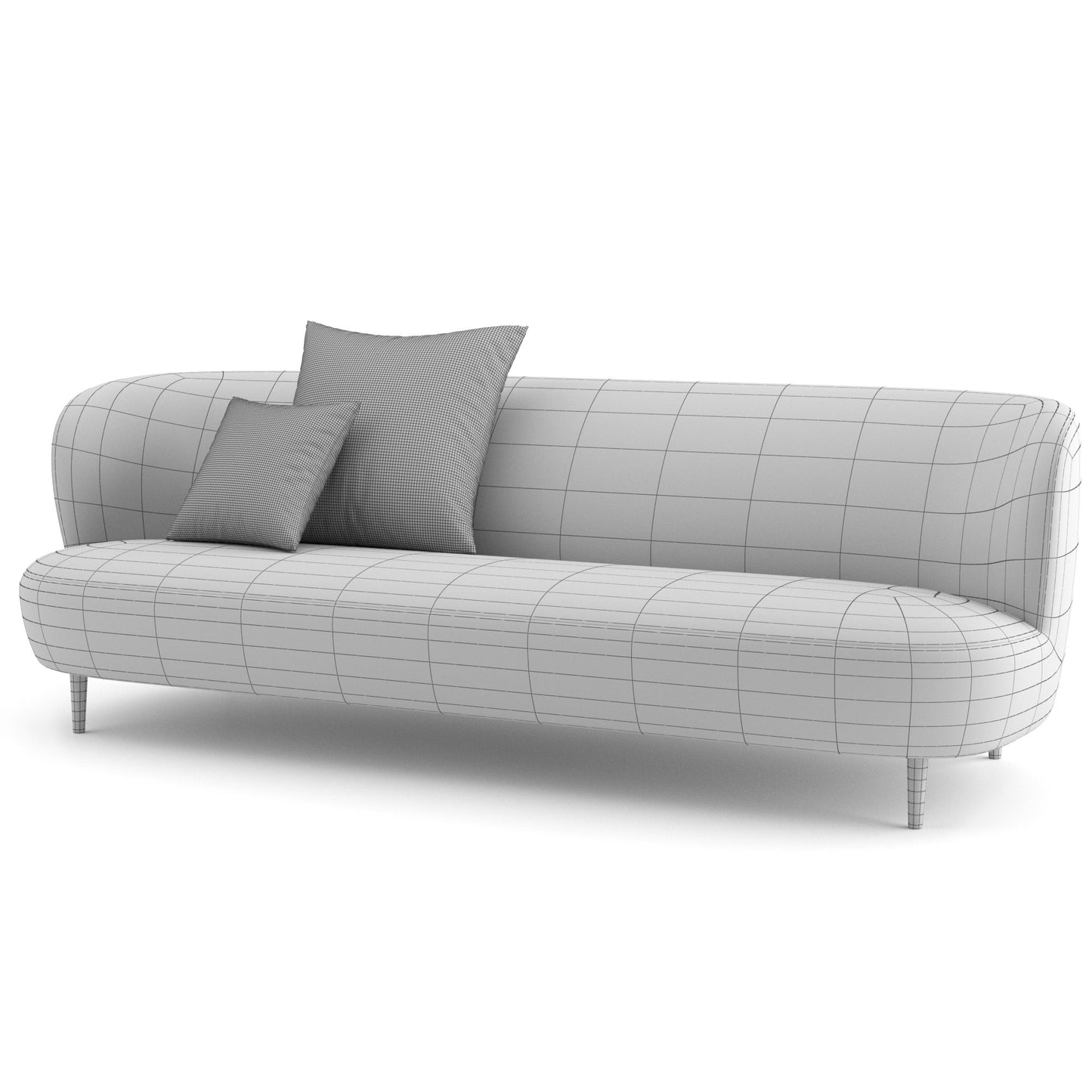 Stay Sofa Wooden Base By Gubi