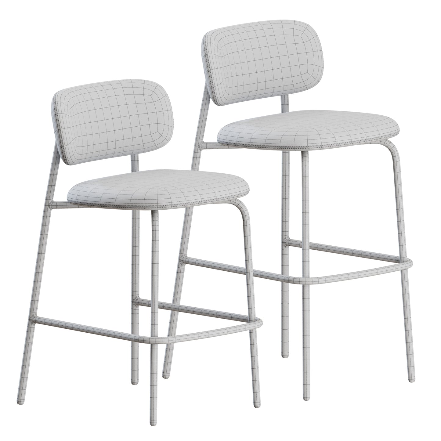Aloa Bar Stool Artifort 3D Model