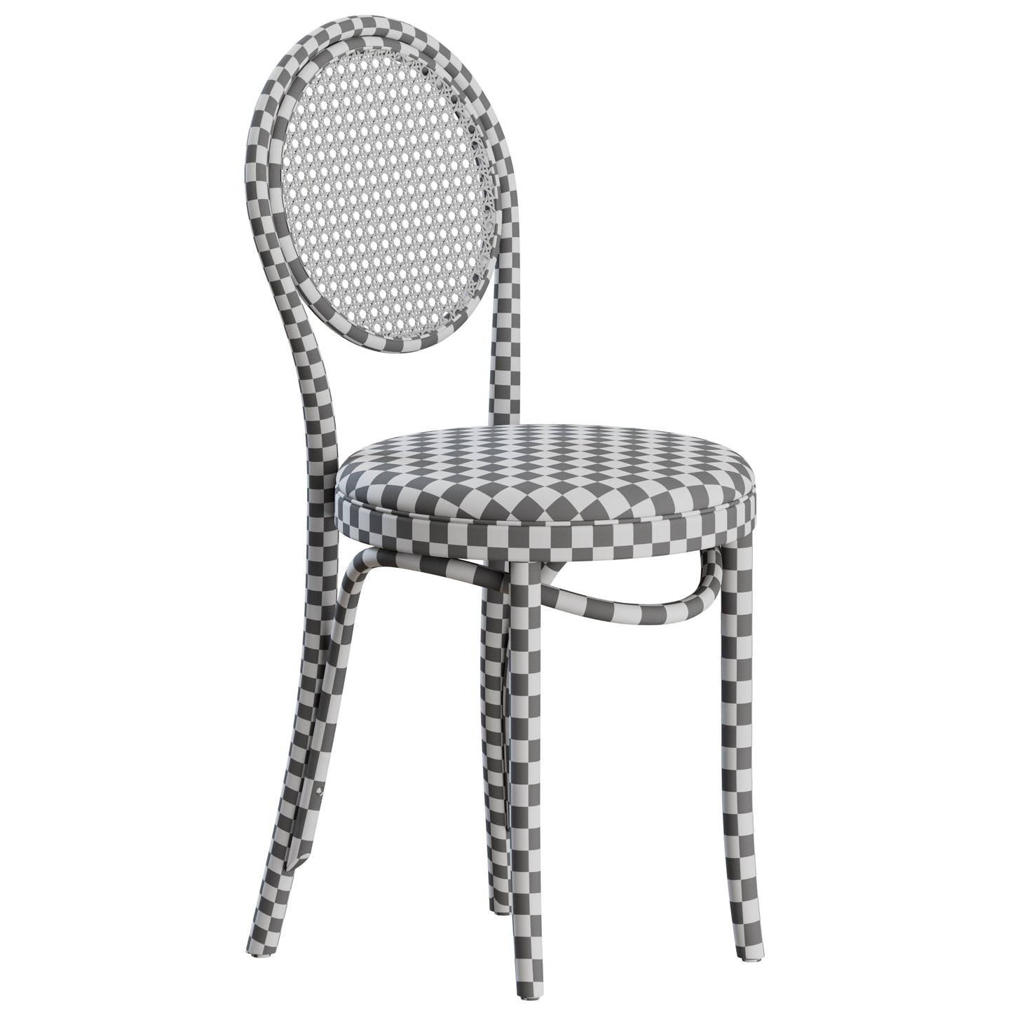 N14 Mid-Century Chair Gebrüder Thonet Vienna 3D Model