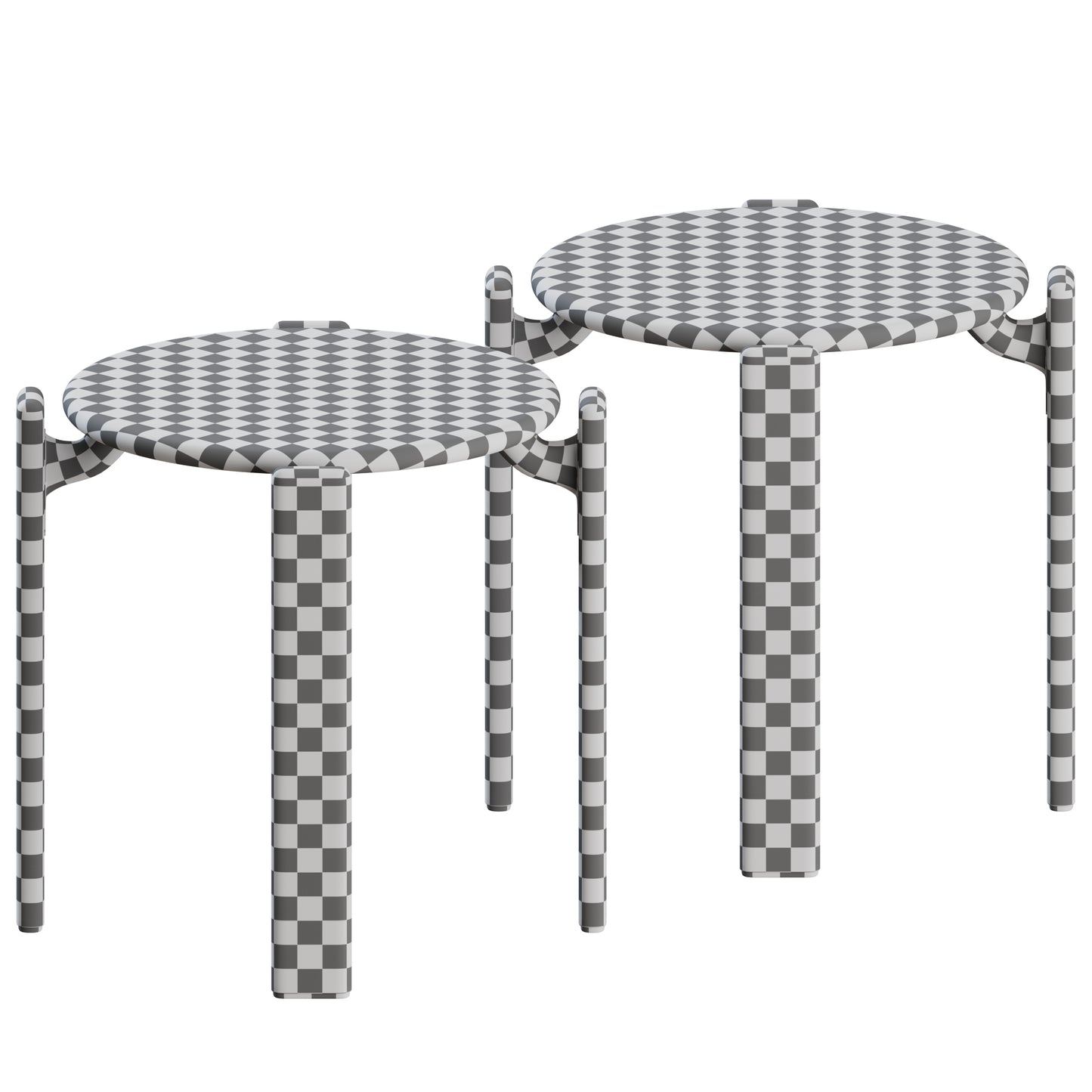 Rey Stool Hay 3D Model