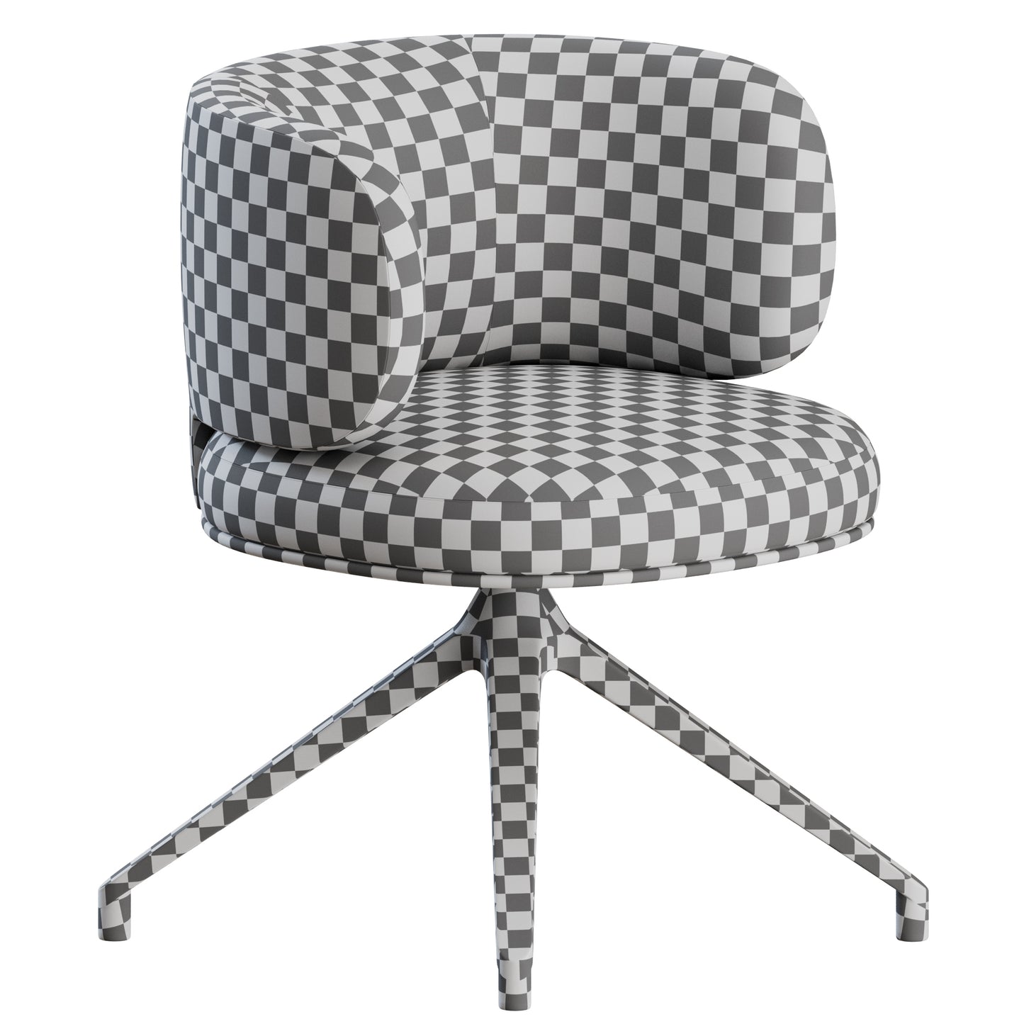 Akiko Chair Swivel Gallotti&Radice 3D Model
