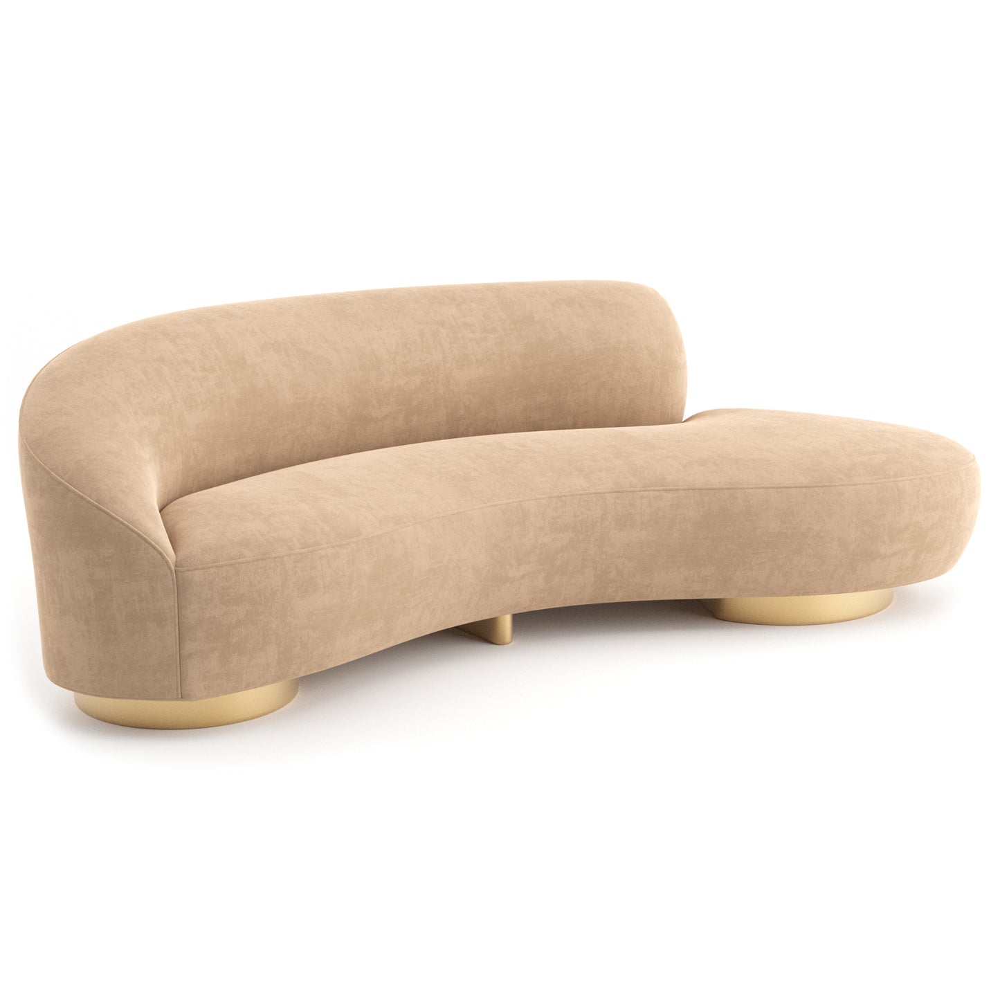 Mini Sofa By Vladimir Kagan 3D Model