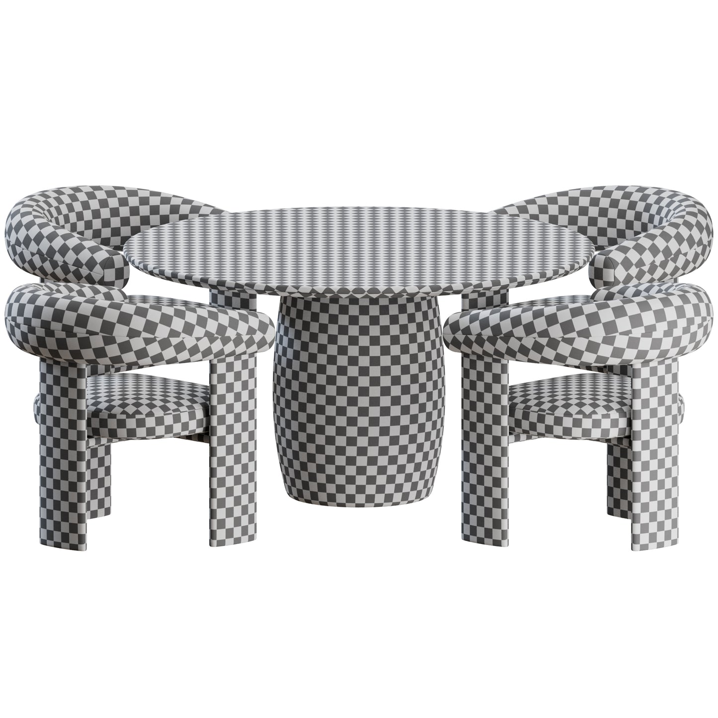 Dining Set Van Rossum 3D Model